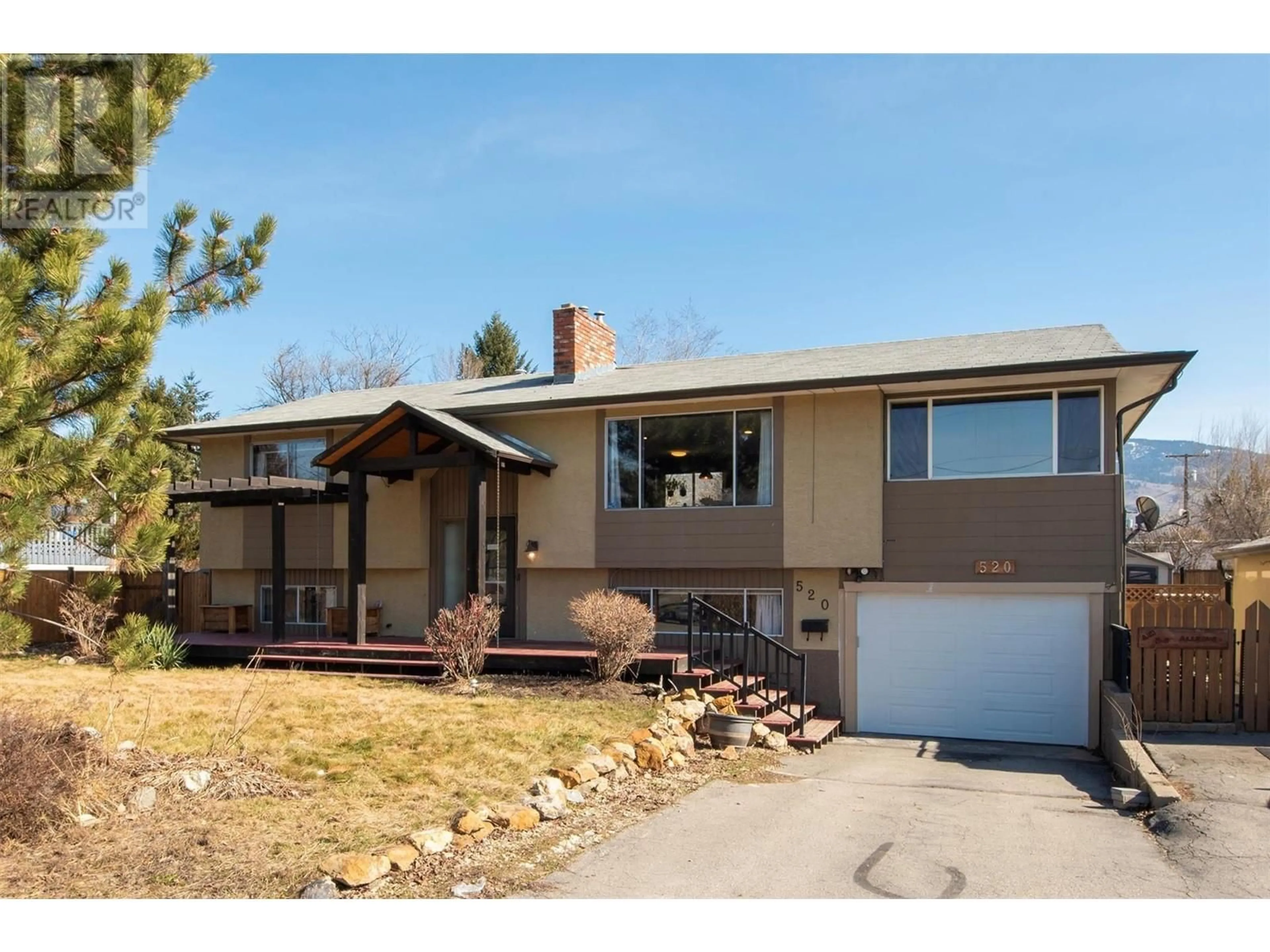 Frontside or backside of a home, cottage for 520 Keithley Road, Kelowna British Columbia V1X2N7