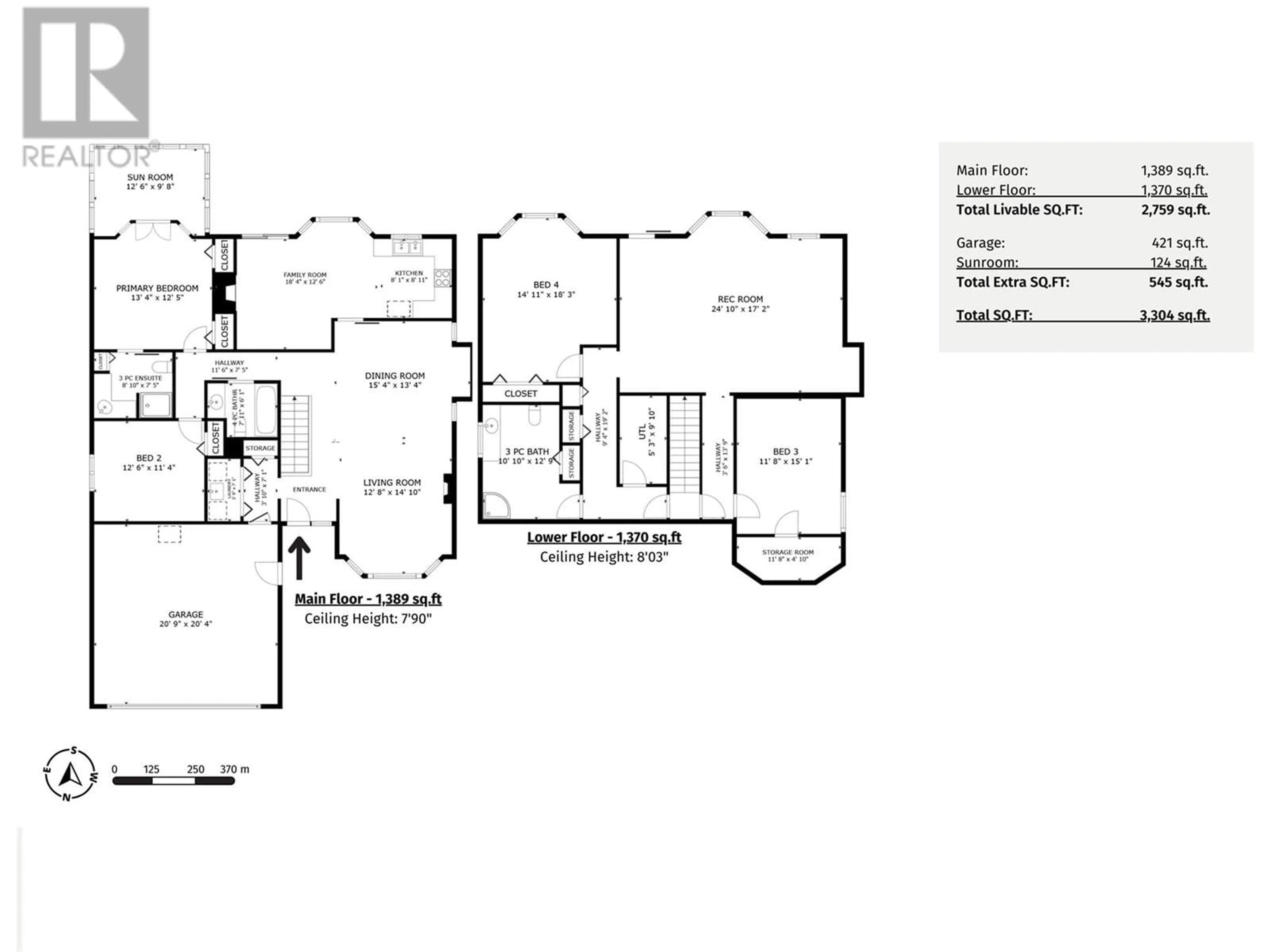 Floor plan for 11715 Quail Ridge Place, Osoyoos British Columbia V0H1V4