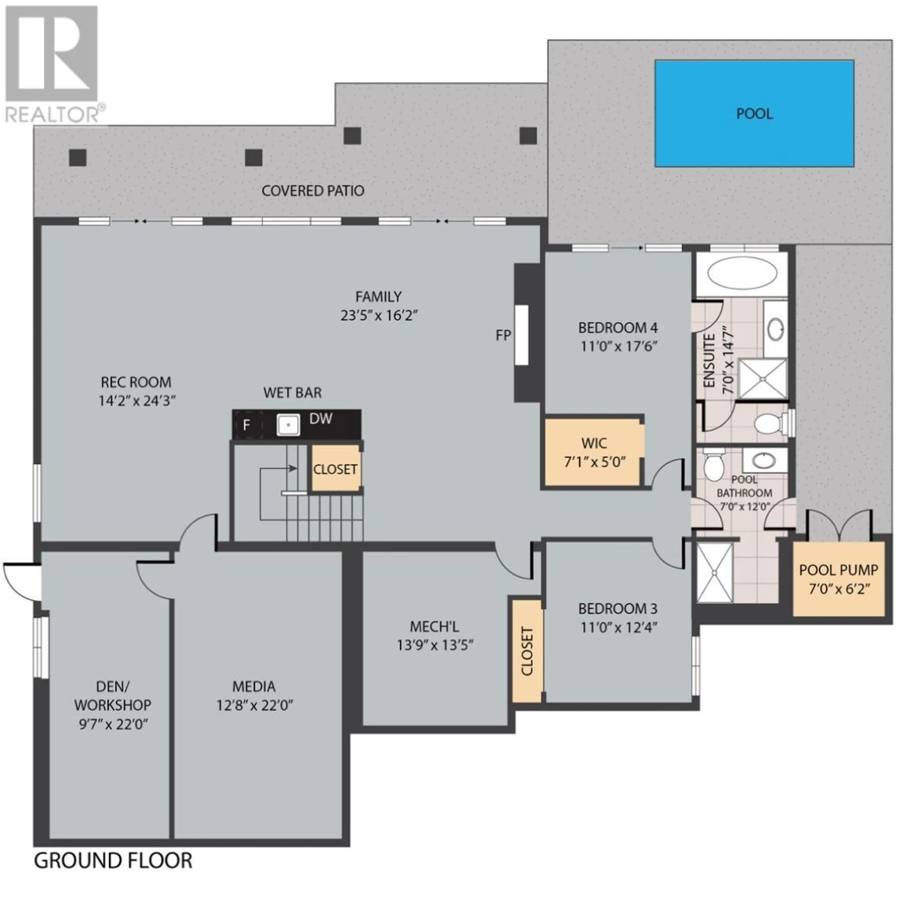 Floor plan for 212 Silversage ridge Lane, Vernon British Columbia V1H2J7