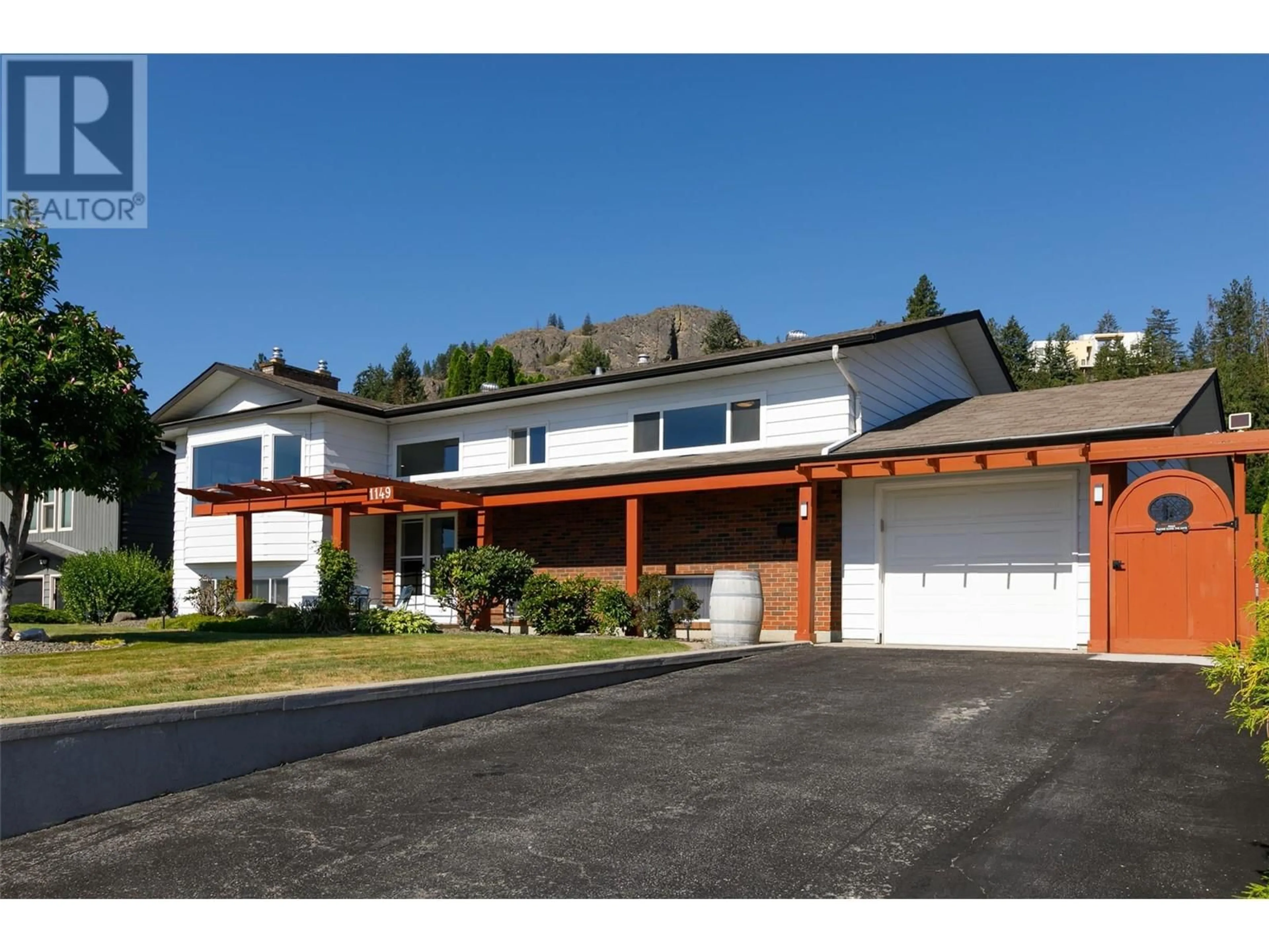 Frontside or backside of a home for 1149 Trevor Drive, West Kelowna British Columbia V1Z2J9