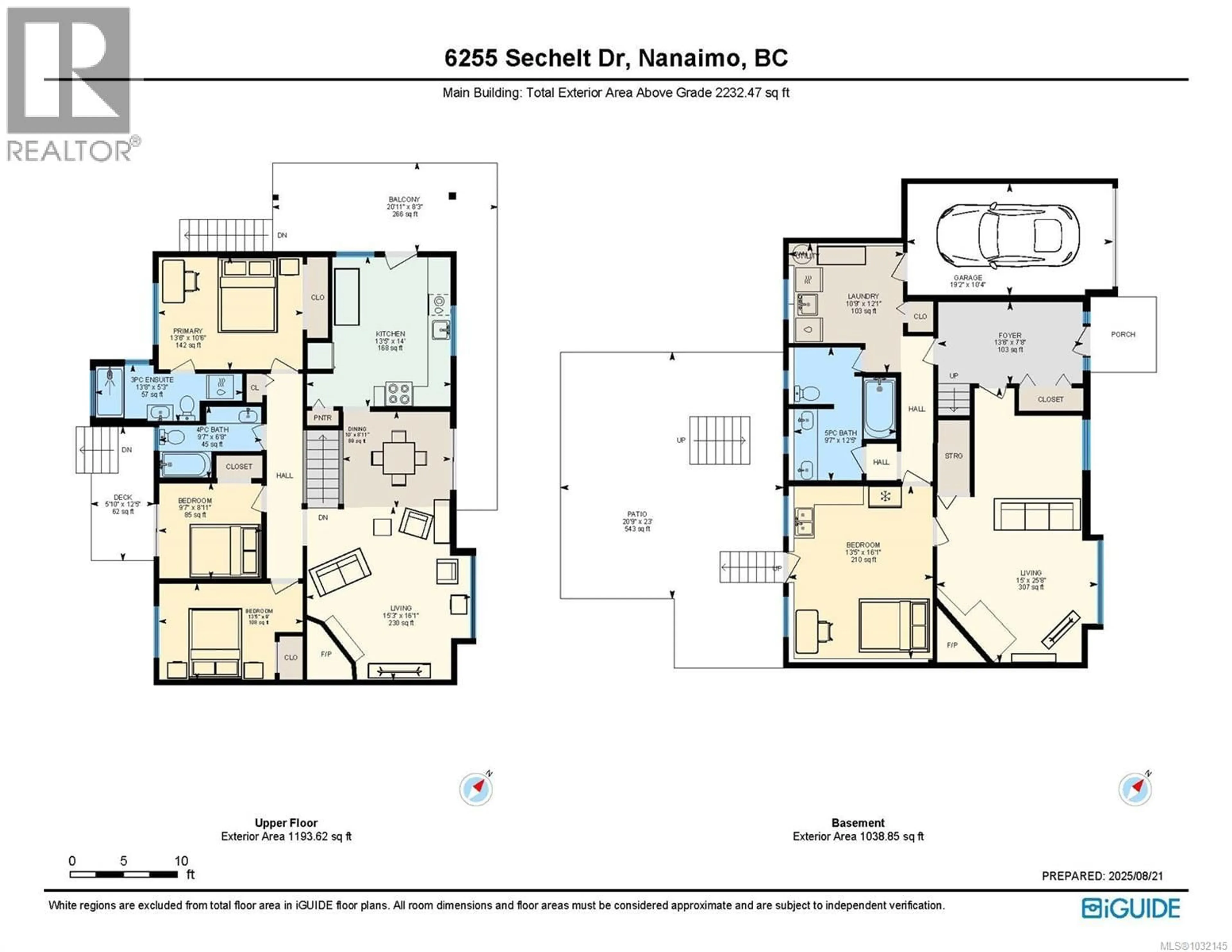 Floor plan for 6255 SECHELT DRIVE, Nanaimo British Columbia V9V1C6