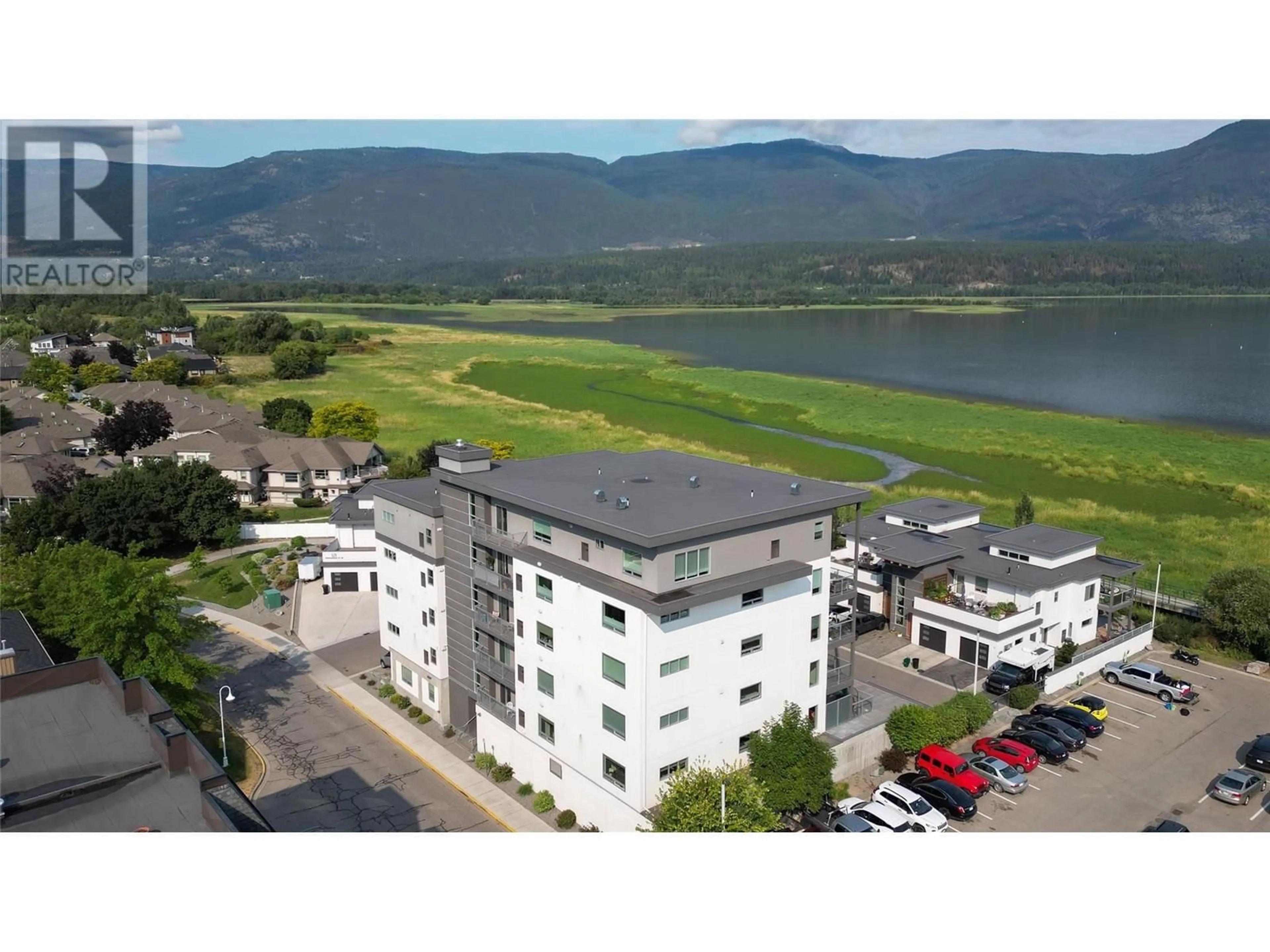 A pic from exterior of the house or condo, lake for 131 Harbourfront Drive NE Unit# 402, Salmon Arm British Columbia V1E2T3