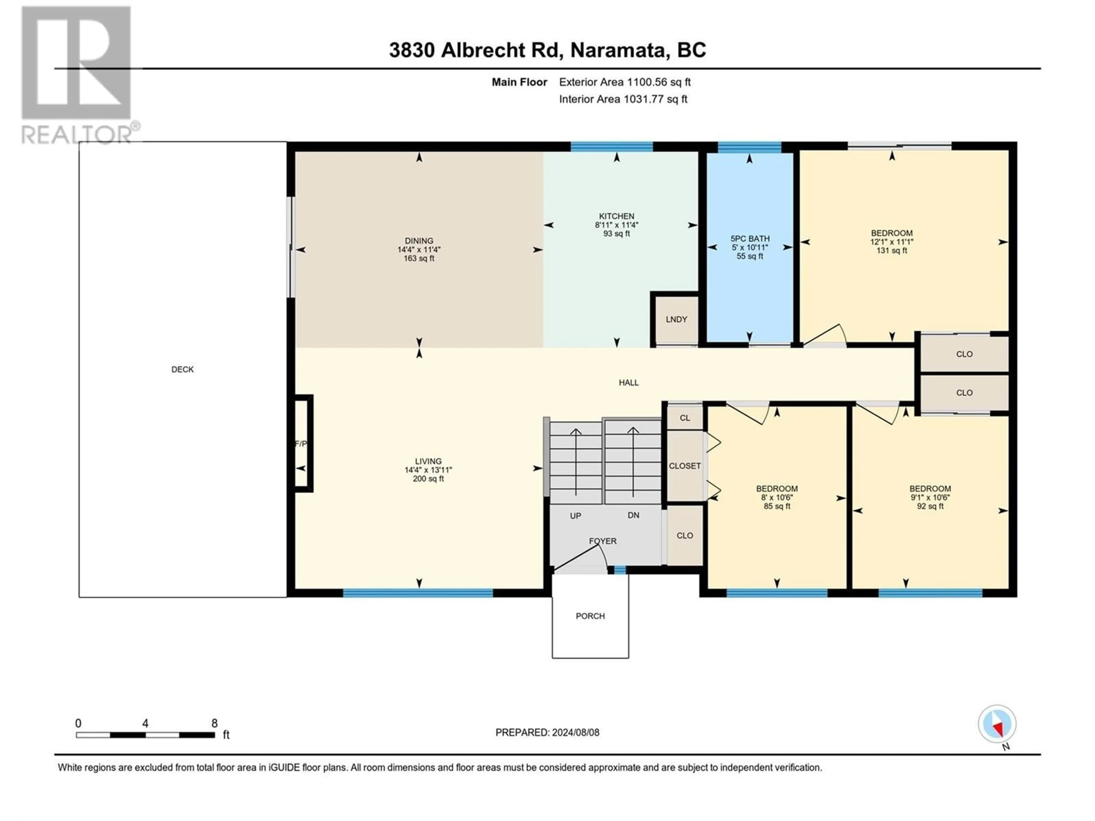 Floor plan for 3830 Albrecht Road, Naramata British Columbia V0H1N1