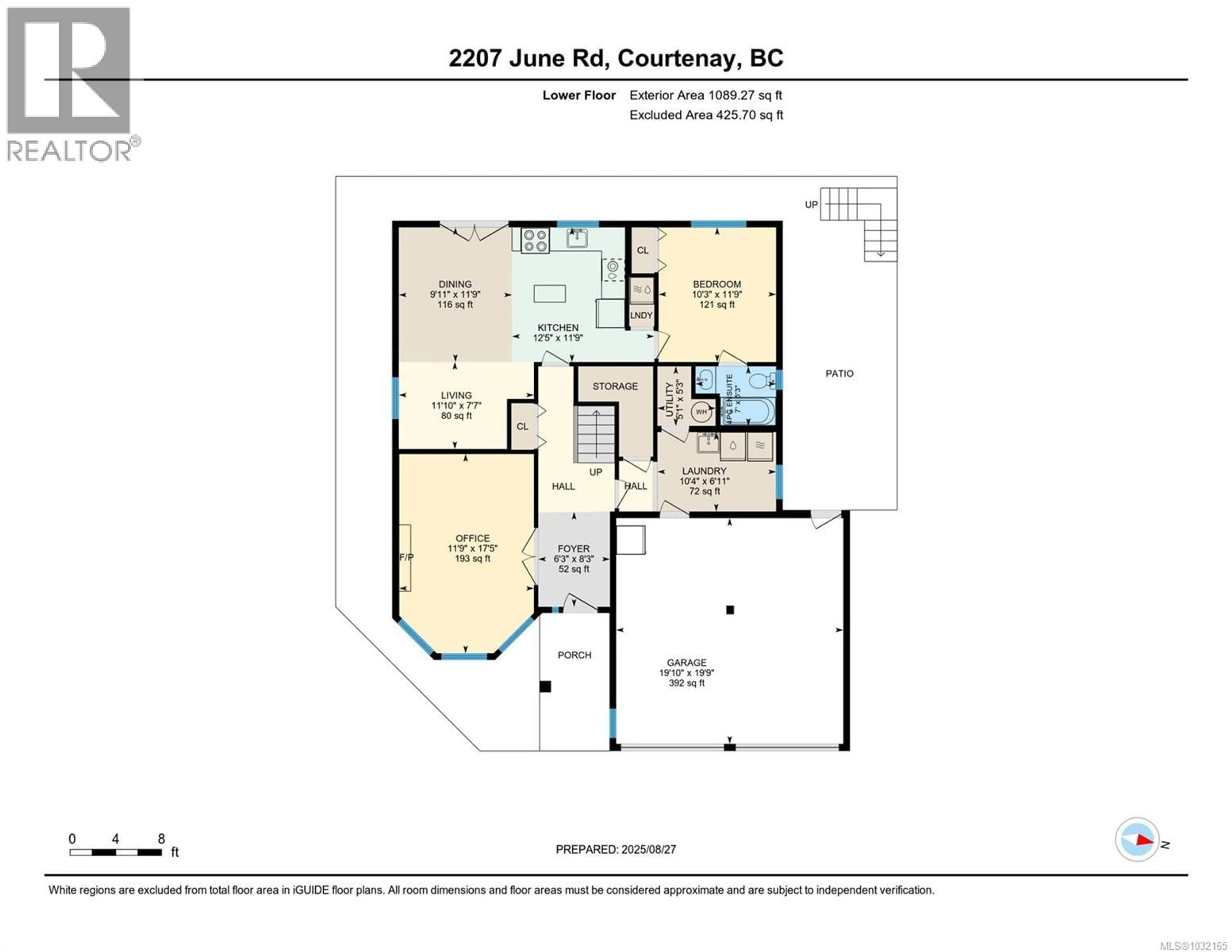 Floor plan for 2207 JUNE ROAD, Courtenay British Columbia V9J1X9