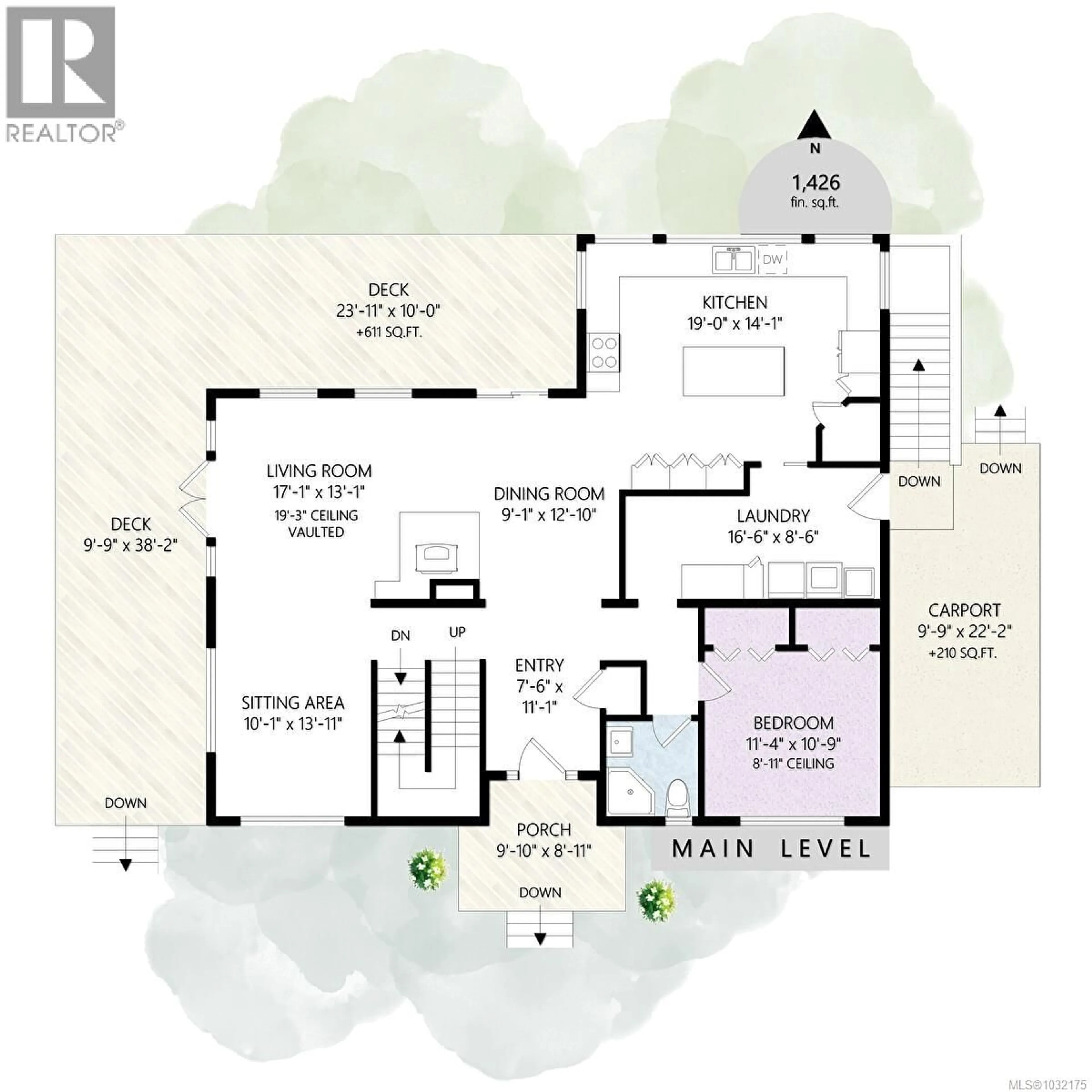 Floor plan for 2835 OLYMPIC ROAD, Qualicum Beach British Columbia V9K2L8