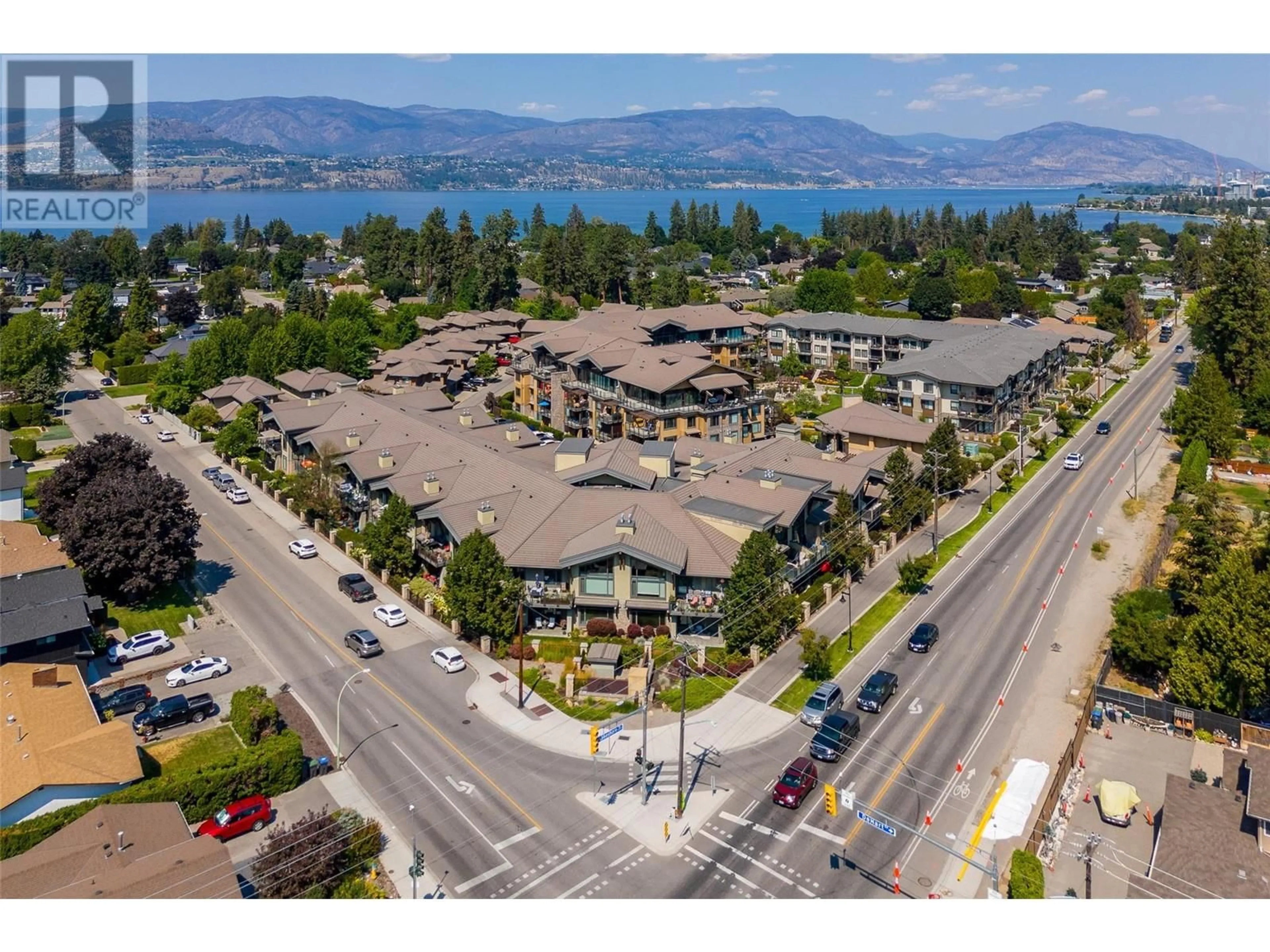 A pic from exterior of the house or condo, the street view for 600 Sarsons Road Unit# 111, Kelowna British Columbia V1W5H5