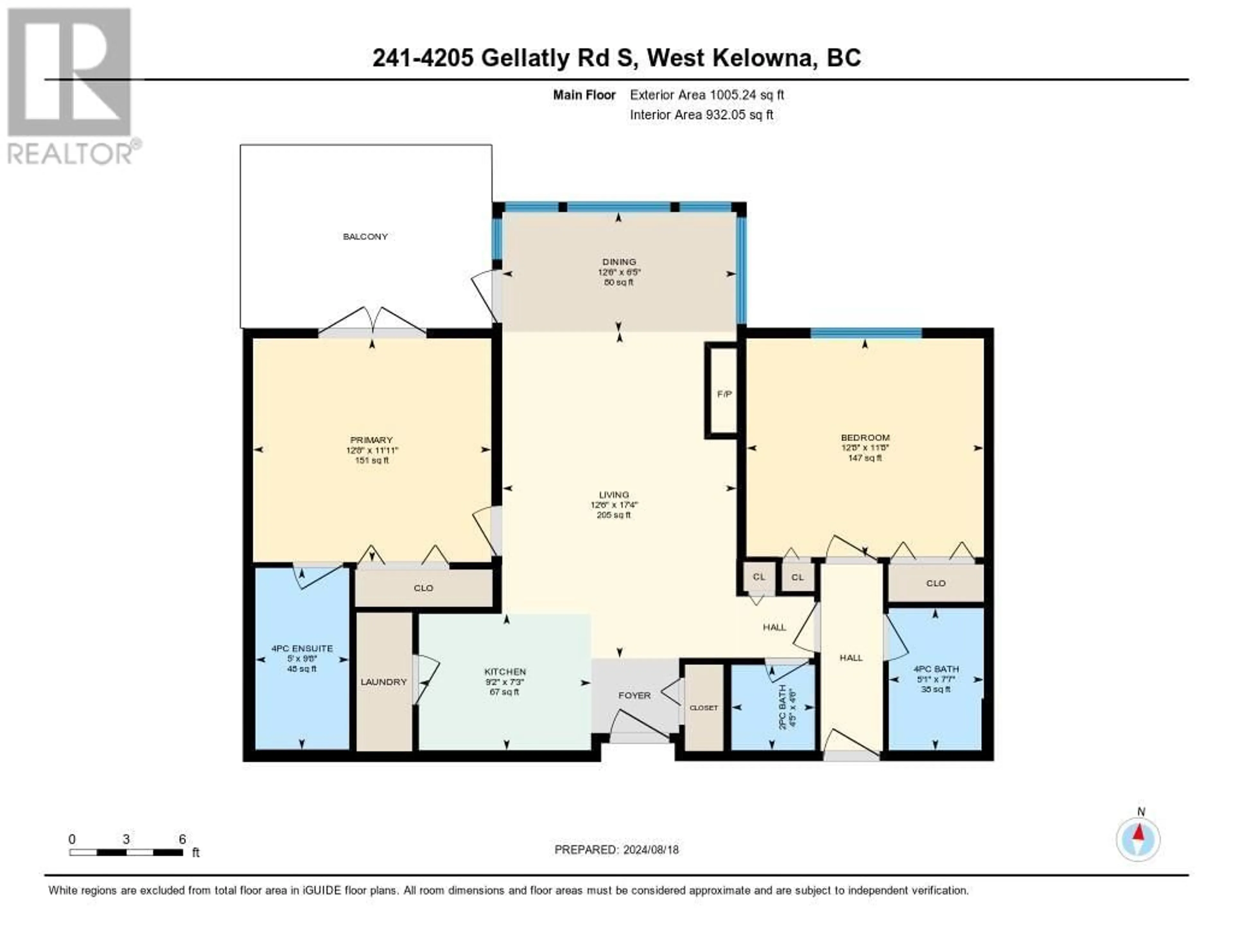 Floor plan for 4205 Gellatly Road Unit# 241 Lot# 75, West Kelowna British Columbia V4T2K2