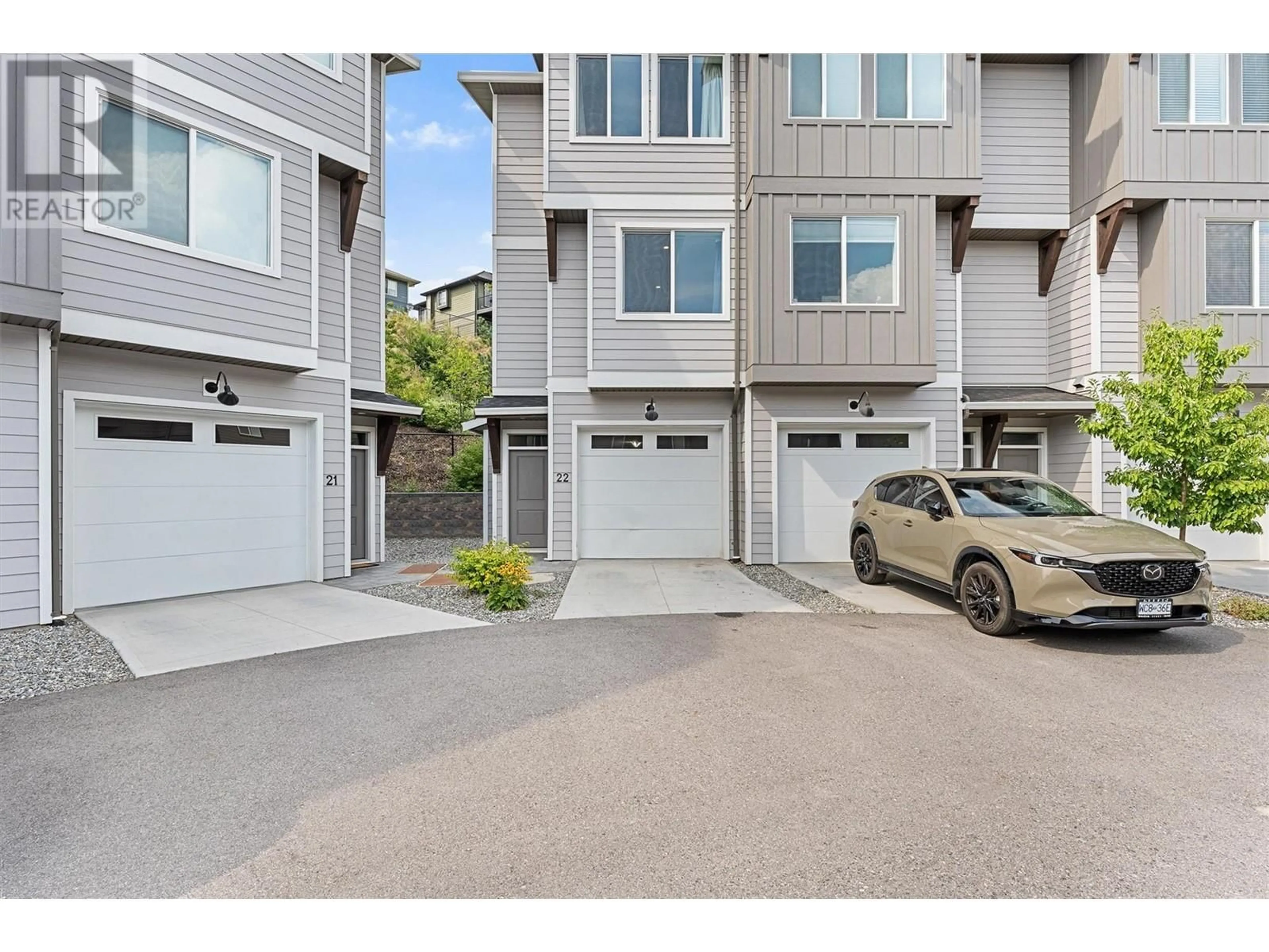 A pic from exterior of the house or condo, the street view for 12840 Stillwater Court Unit# 22, Lake Country British Columbia V4V2W6