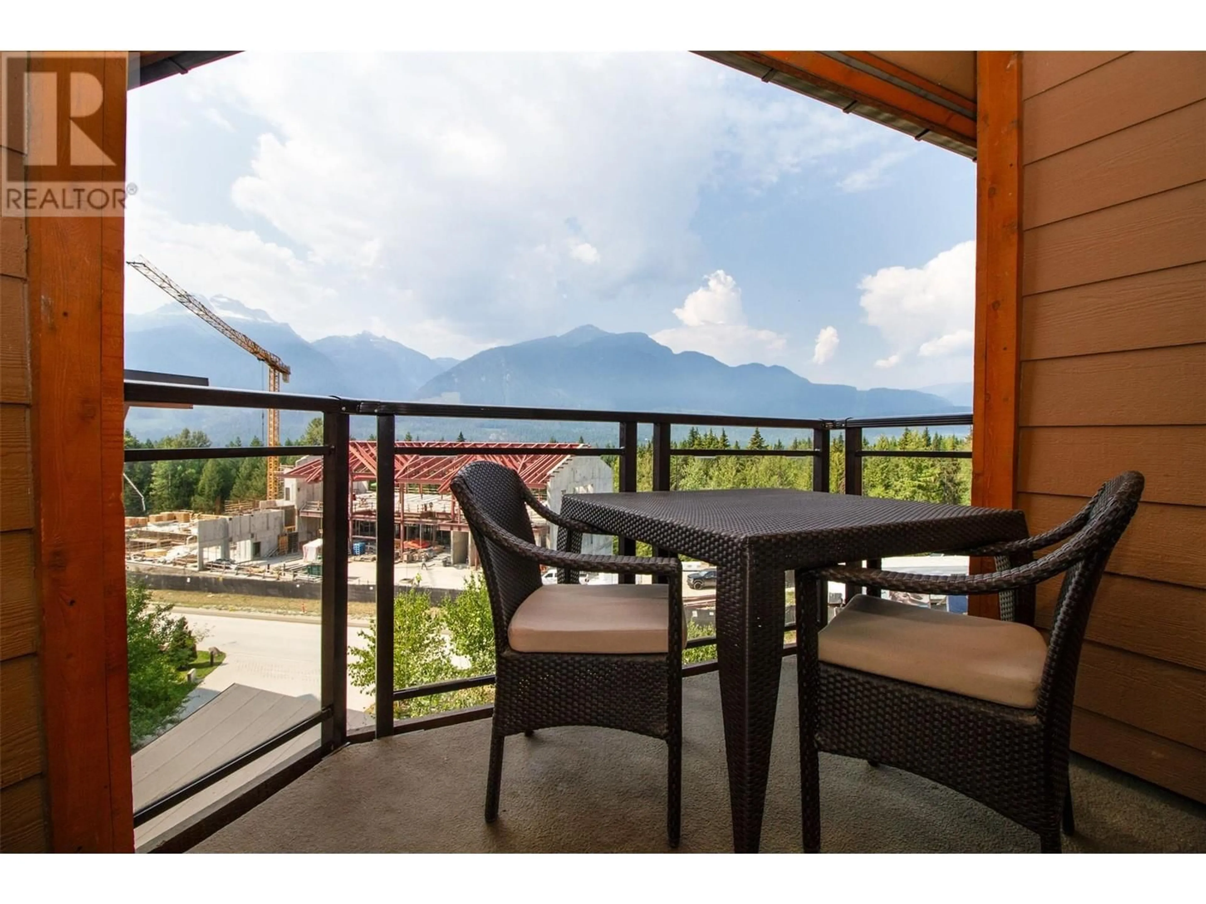 Balcony in the apartment, mountain view for 1504 - 2950 CAMOZZI ROAD, Revelstoke British Columbia V0E2S1