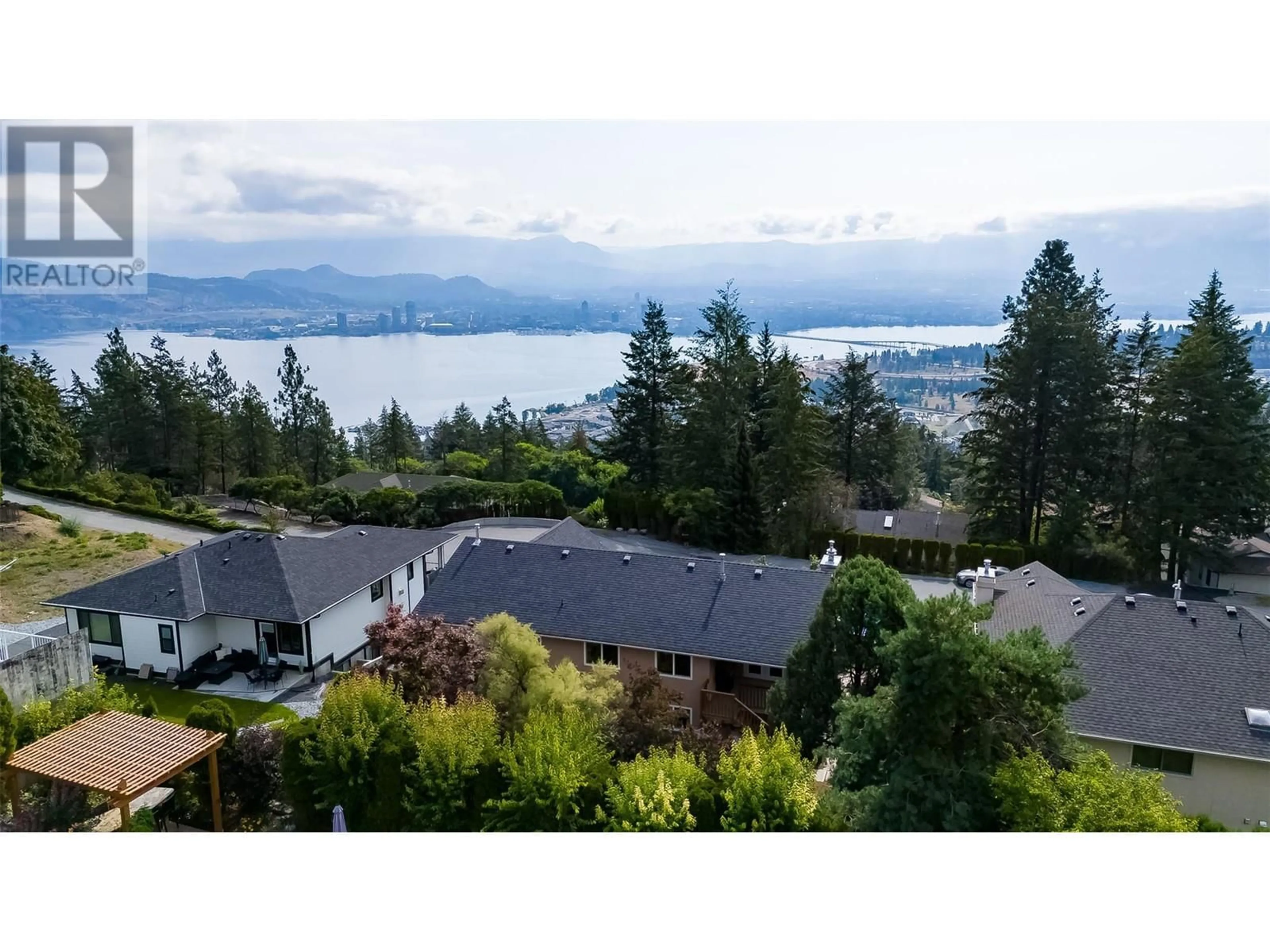 A pic from exterior of the house or condo, the view of lake or river for 1556 Blackwood Drive, Kelowna British Columbia V1Z3B7