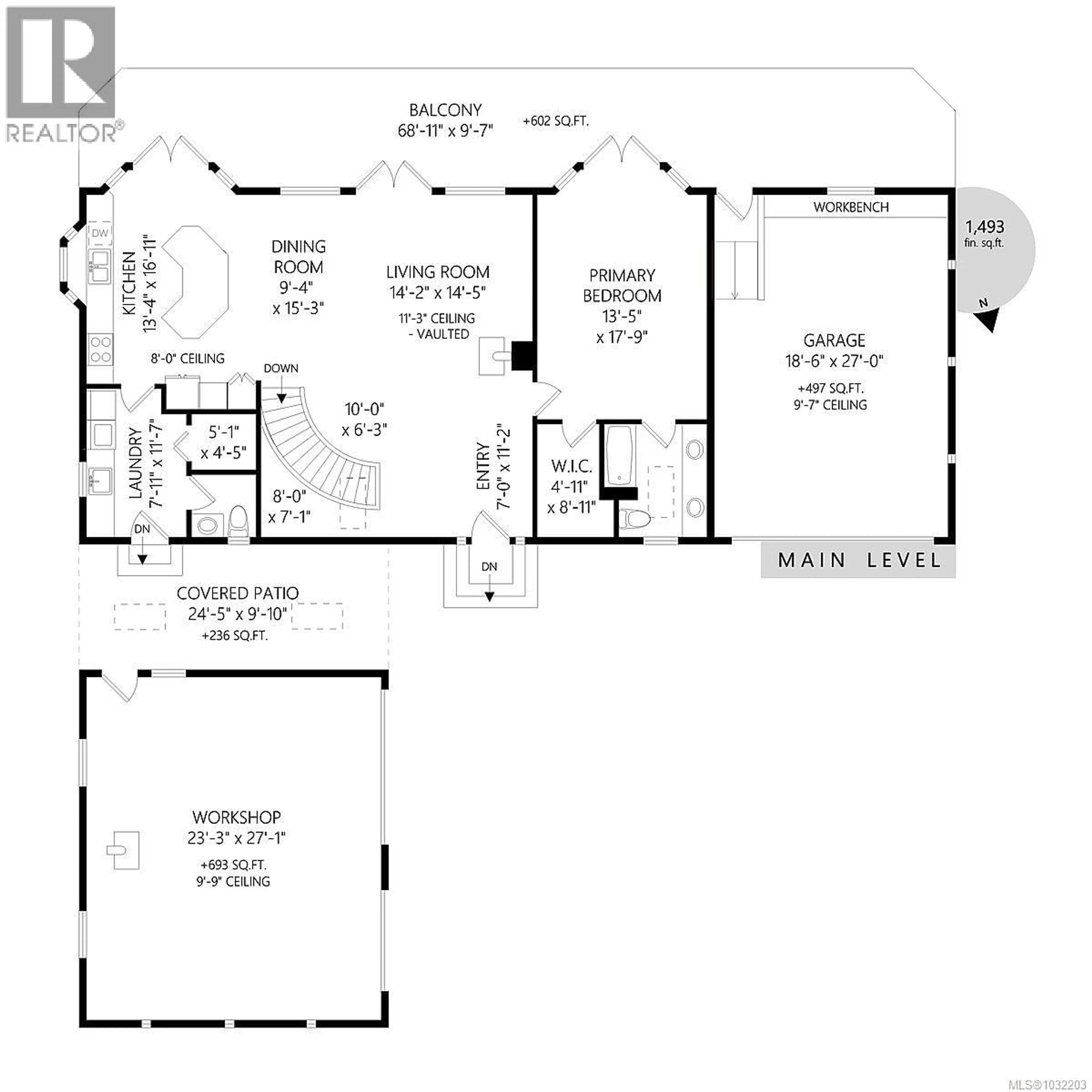 Floor plan for 10662 ALDER CRESCENT, Youbou British Columbia V0R3E0