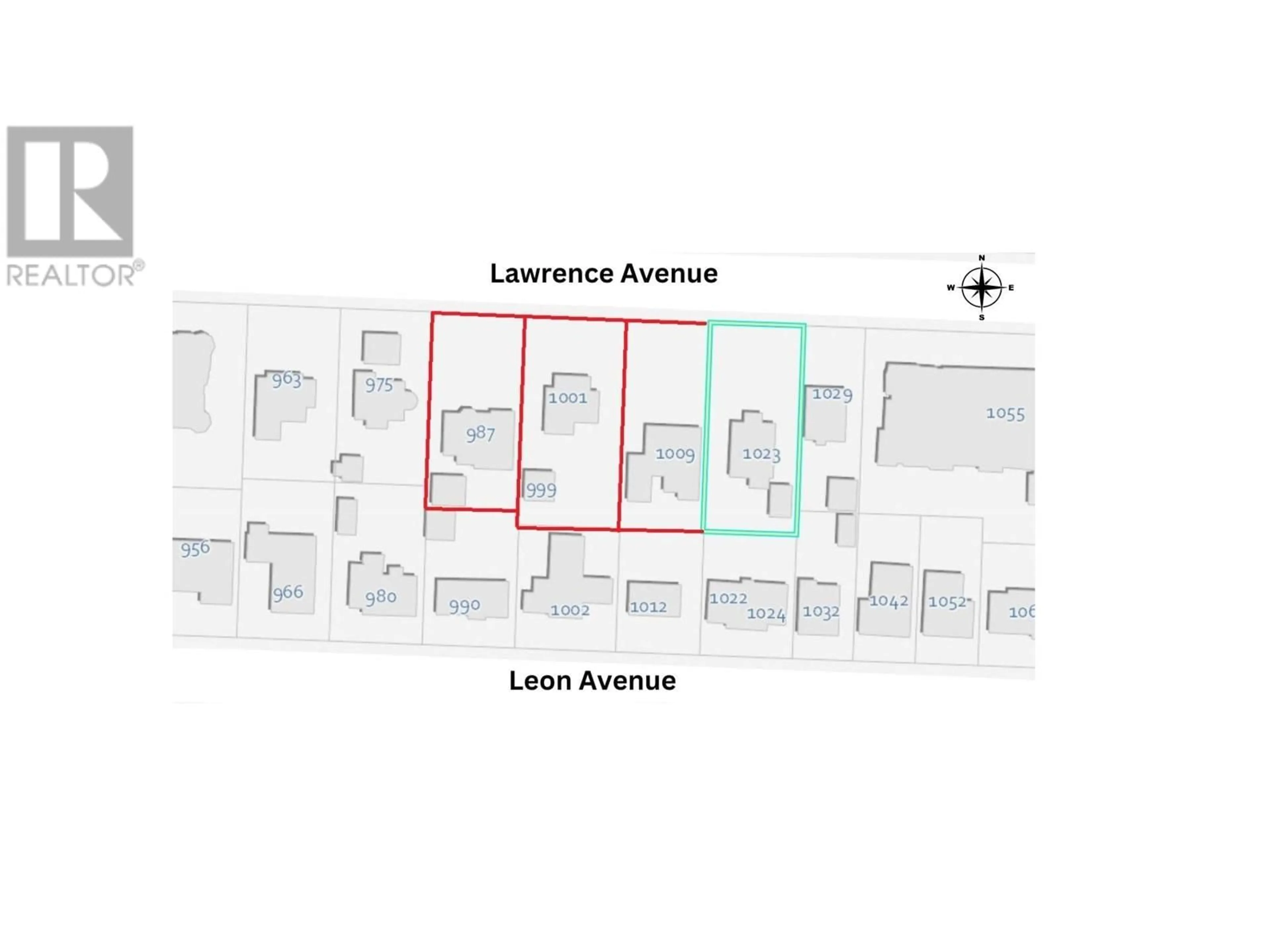 Floor plan for 1023 LAWRENCE AVENUE, Kelowna British Columbia V1Y6M3
