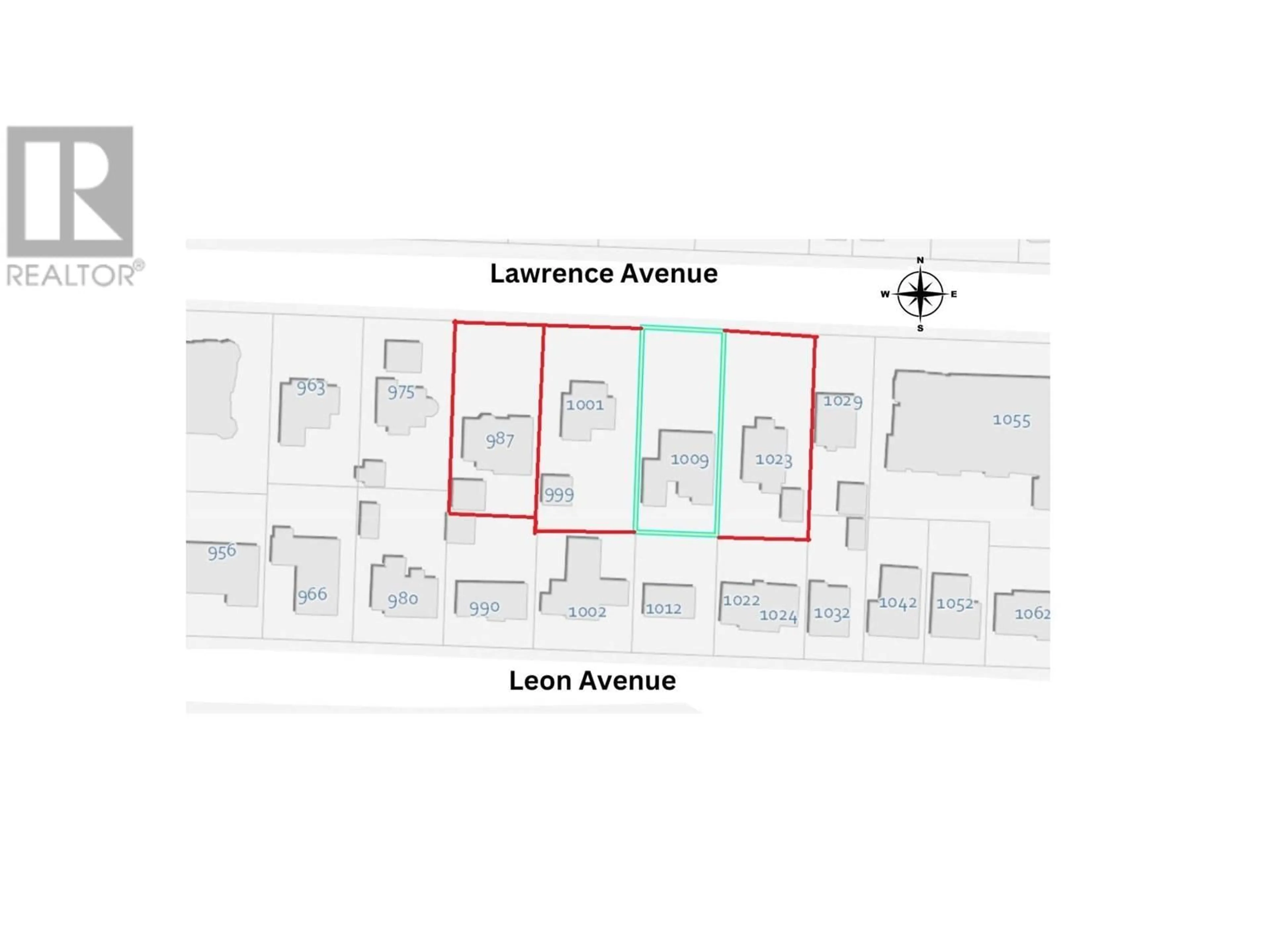 Floor plan for 1009 LAWRENCE AVENUE, Kelowna British Columbia V1Y6M3