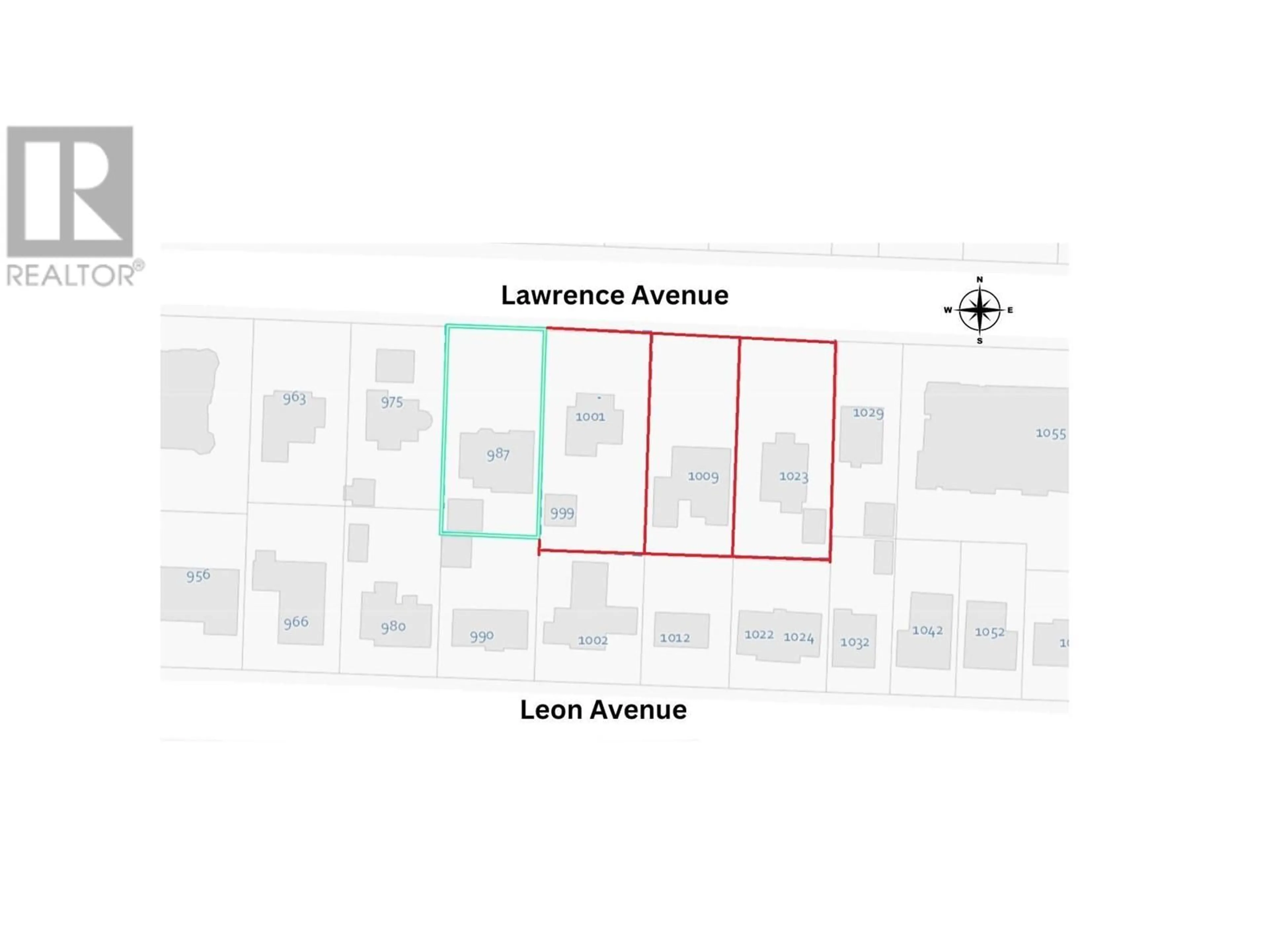 Floor plan for 987 LAWRENCE AVENUE, Kelowna British Columbia V1Y6M3