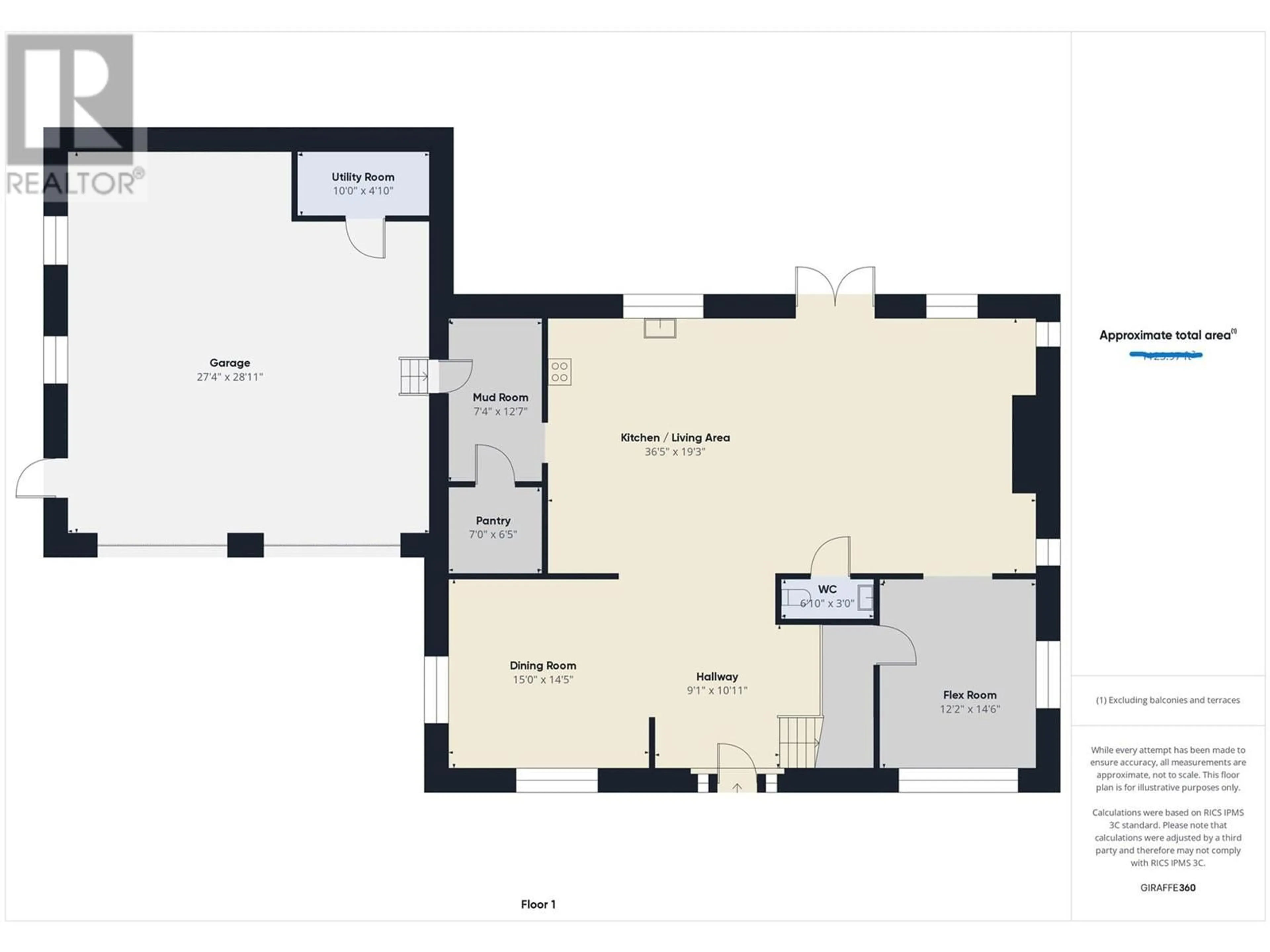 Floor plan for 140 GRIZZLY Place, Osoyoos British Columbia V0H1V6