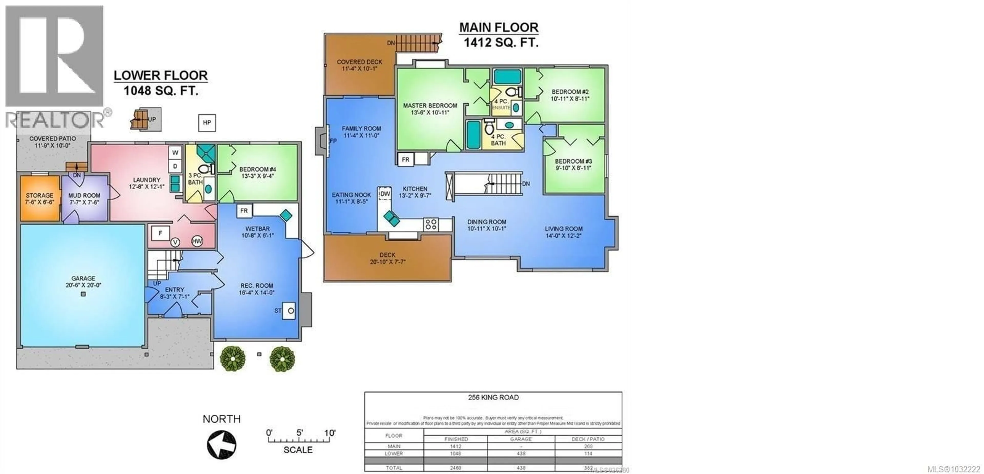 Floor plan for 256 KING ROAD, Nanaimo British Columbia V9R6H9