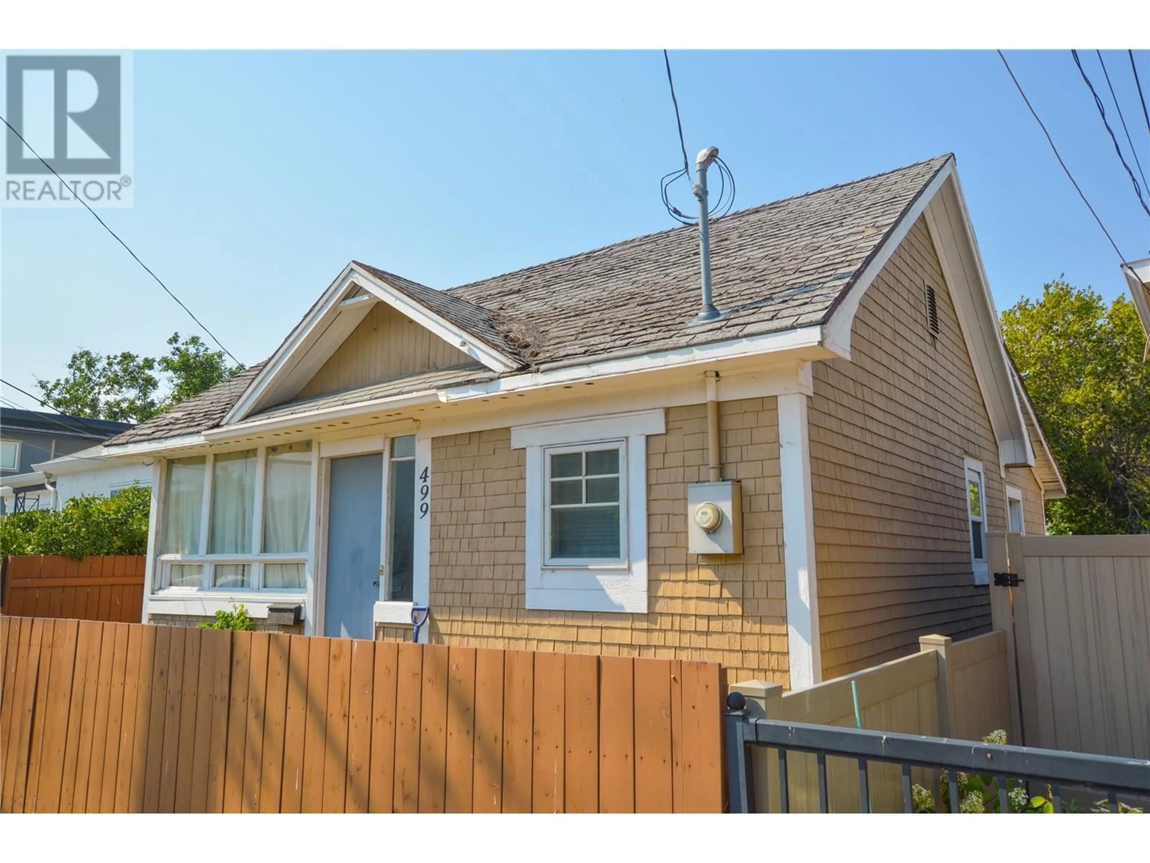 Frontside or backside of a home, cottage for 499 Westminster Avenue W, Penticton British Columbia V2A1K4