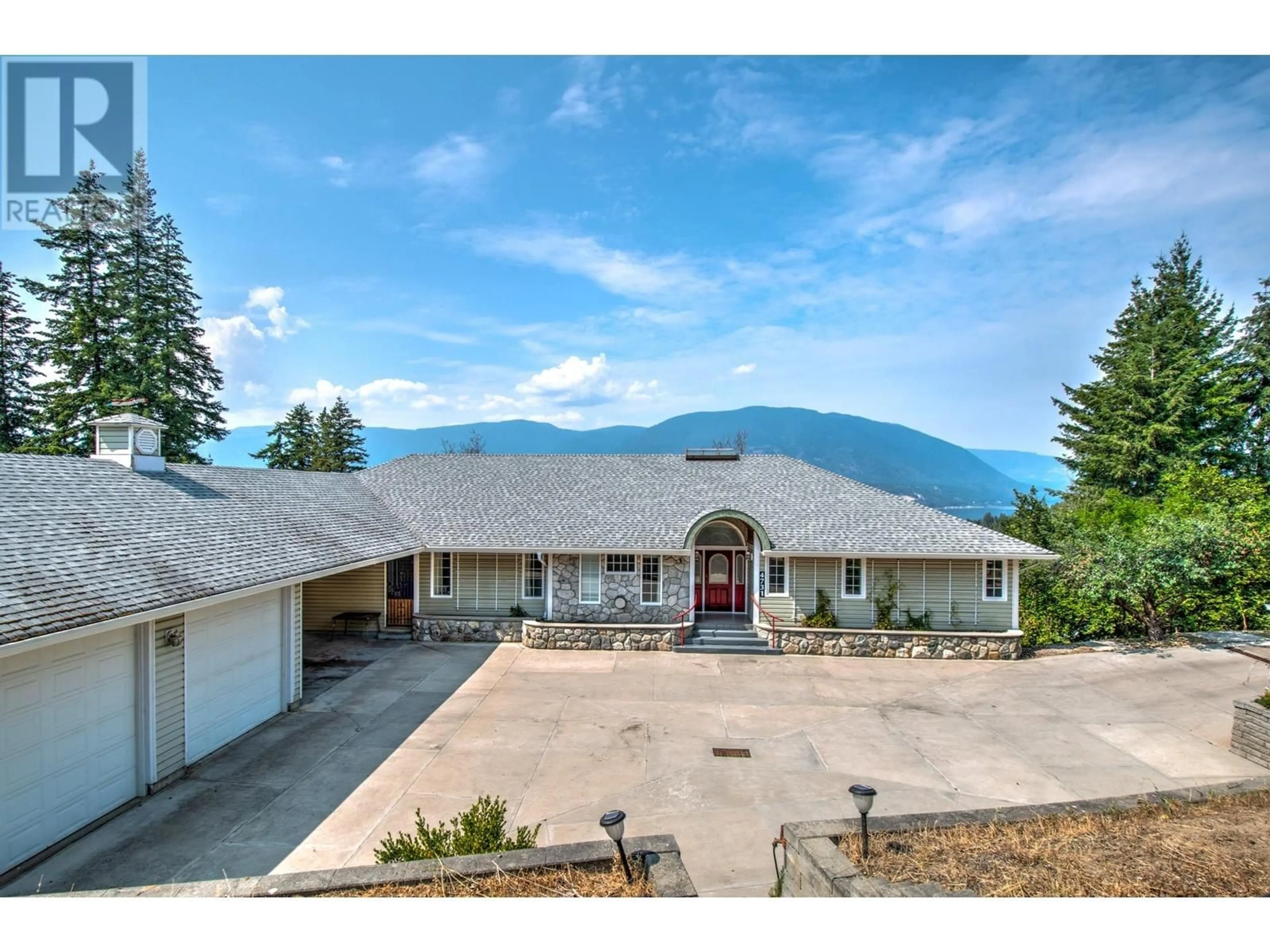 Frontside or backside of a home, mountain for 4731 20 Street NE, Salmon Arm British Columbia V1E2X3