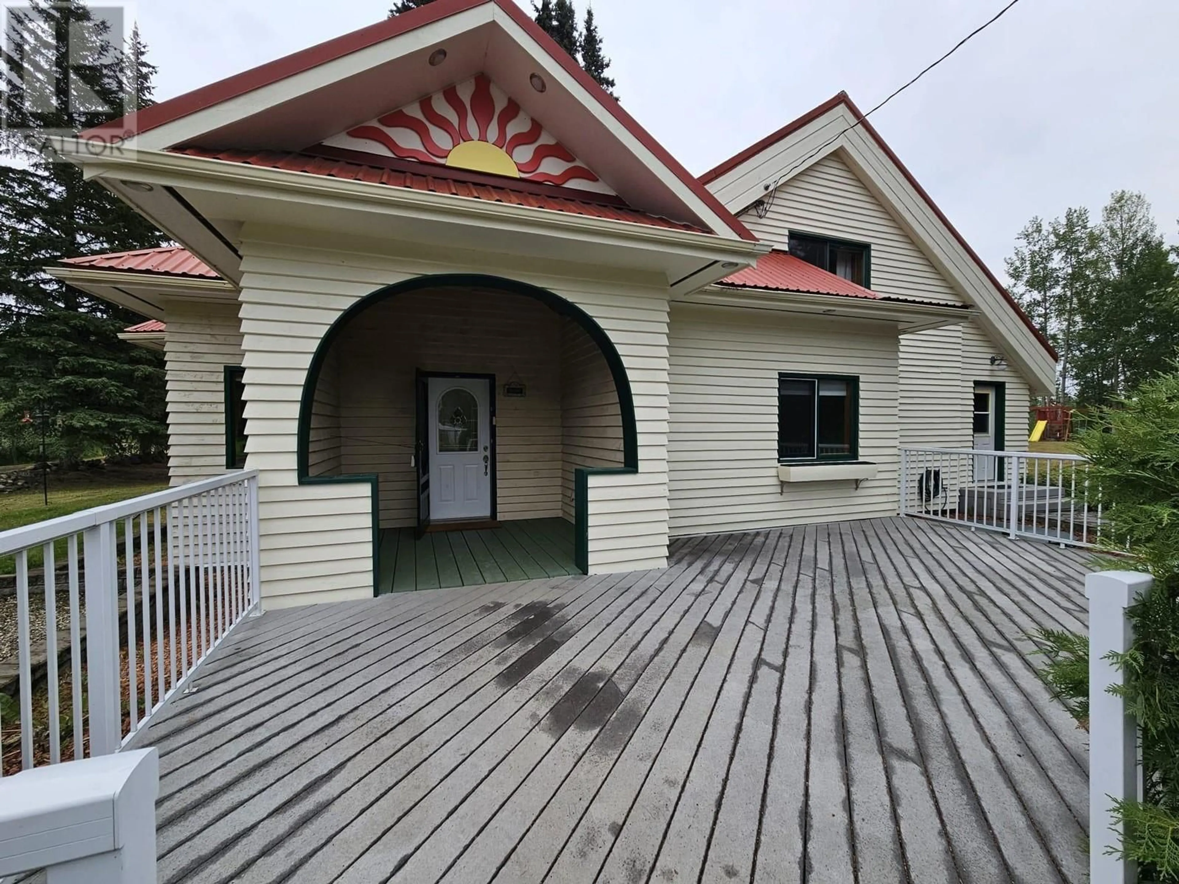 Frontside or backside of a home, the front or back of building for 4850 East Arras Road, Dawson Creek British Columbia V0C1B0