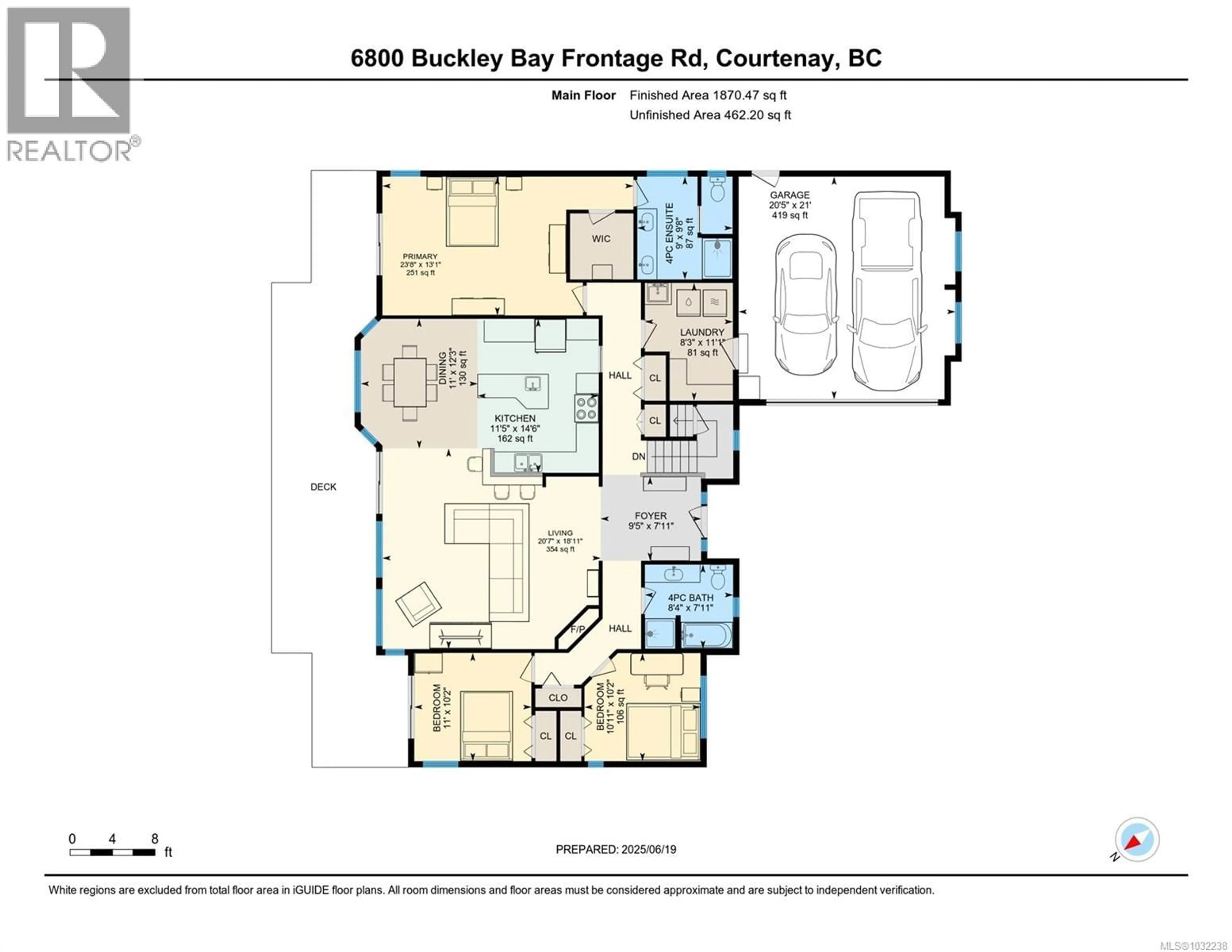 Floor plan for 6800 BUCKLEY BAY FRONTAGE ROAD, Fanny Bay British Columbia V0R1W0
