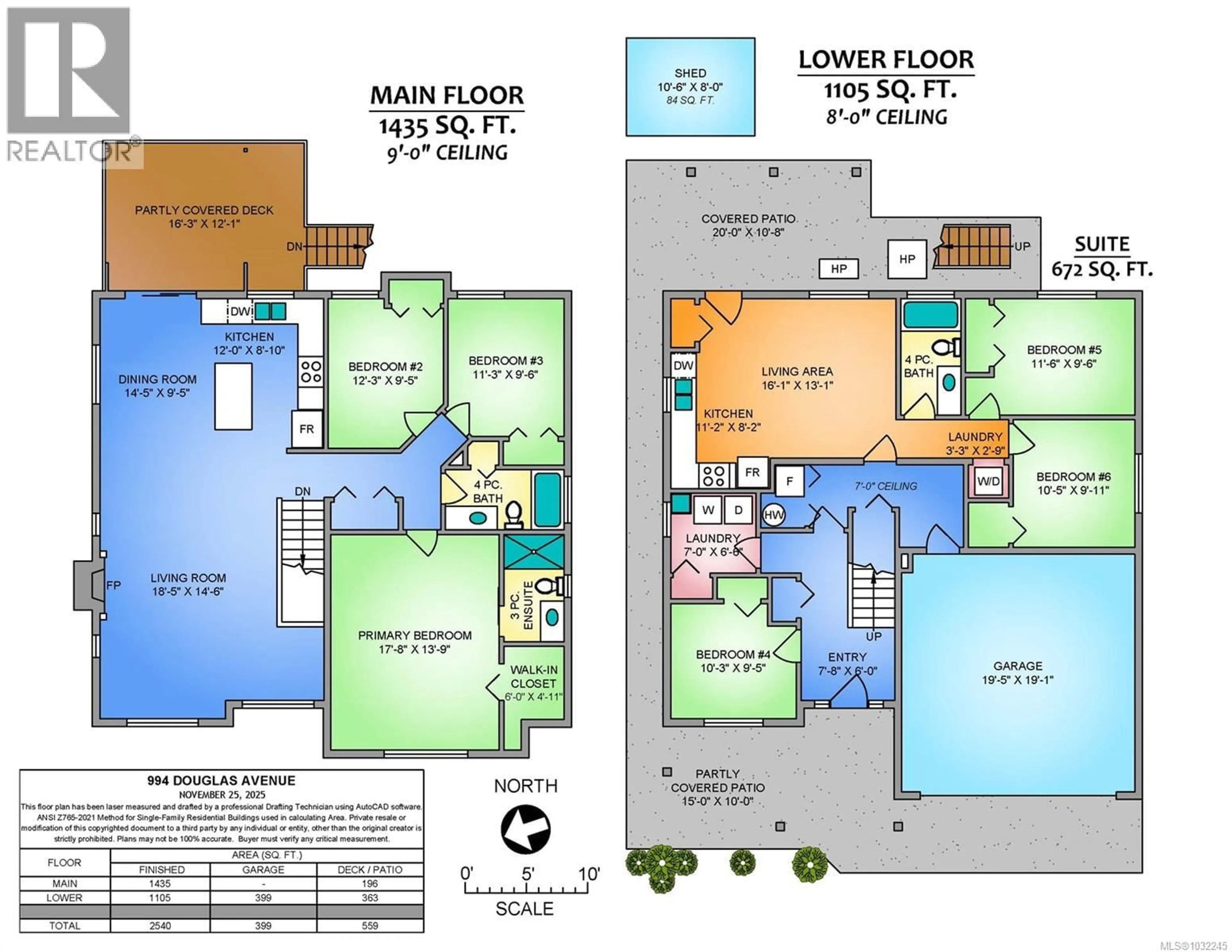 Floor plan for 994 DOUGLAS AVENUE, Nanaimo British Columbia V9R6X8