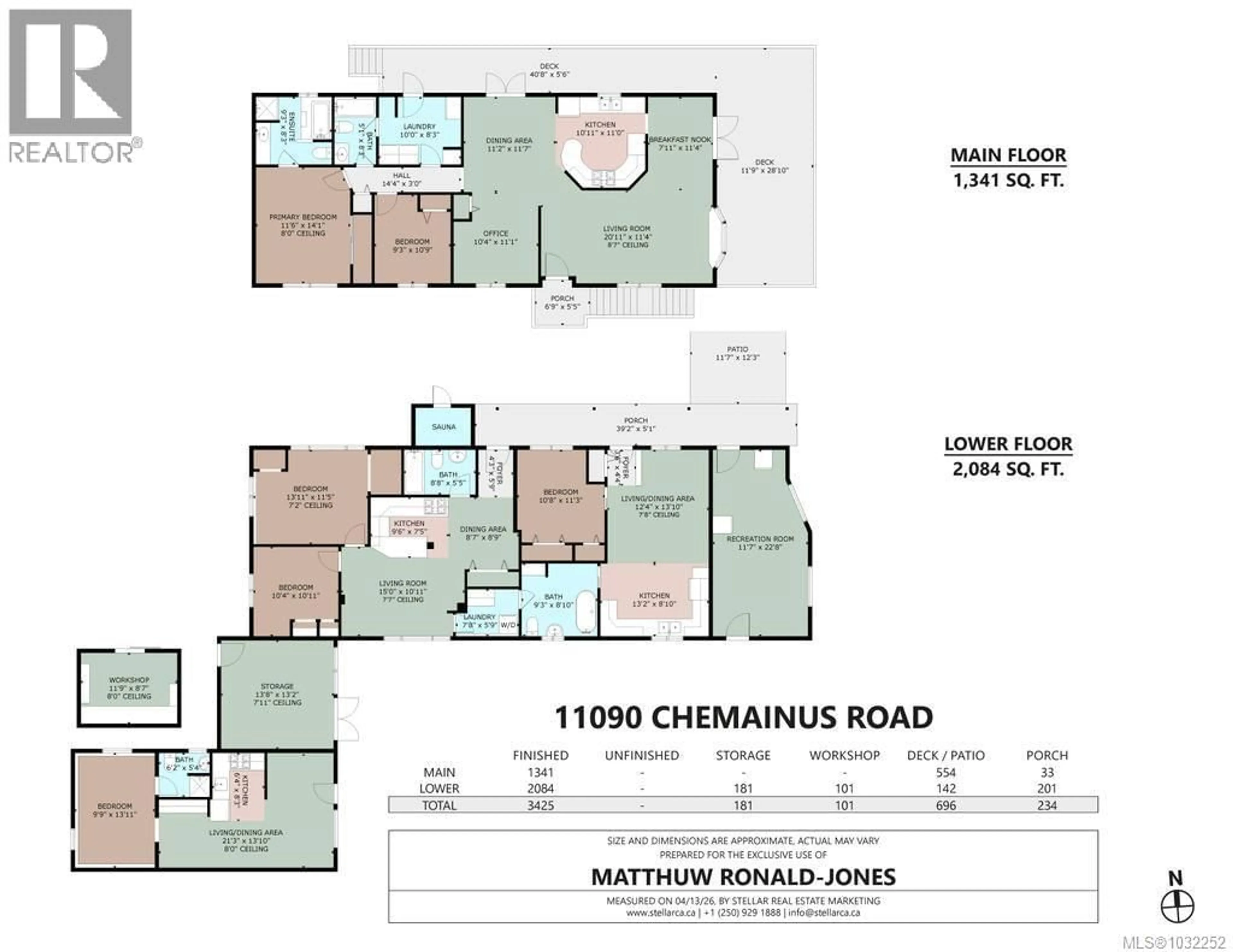Floor plan for 11090 CHEMAINUS ROAD, Saltair British Columbia V9G1Z1