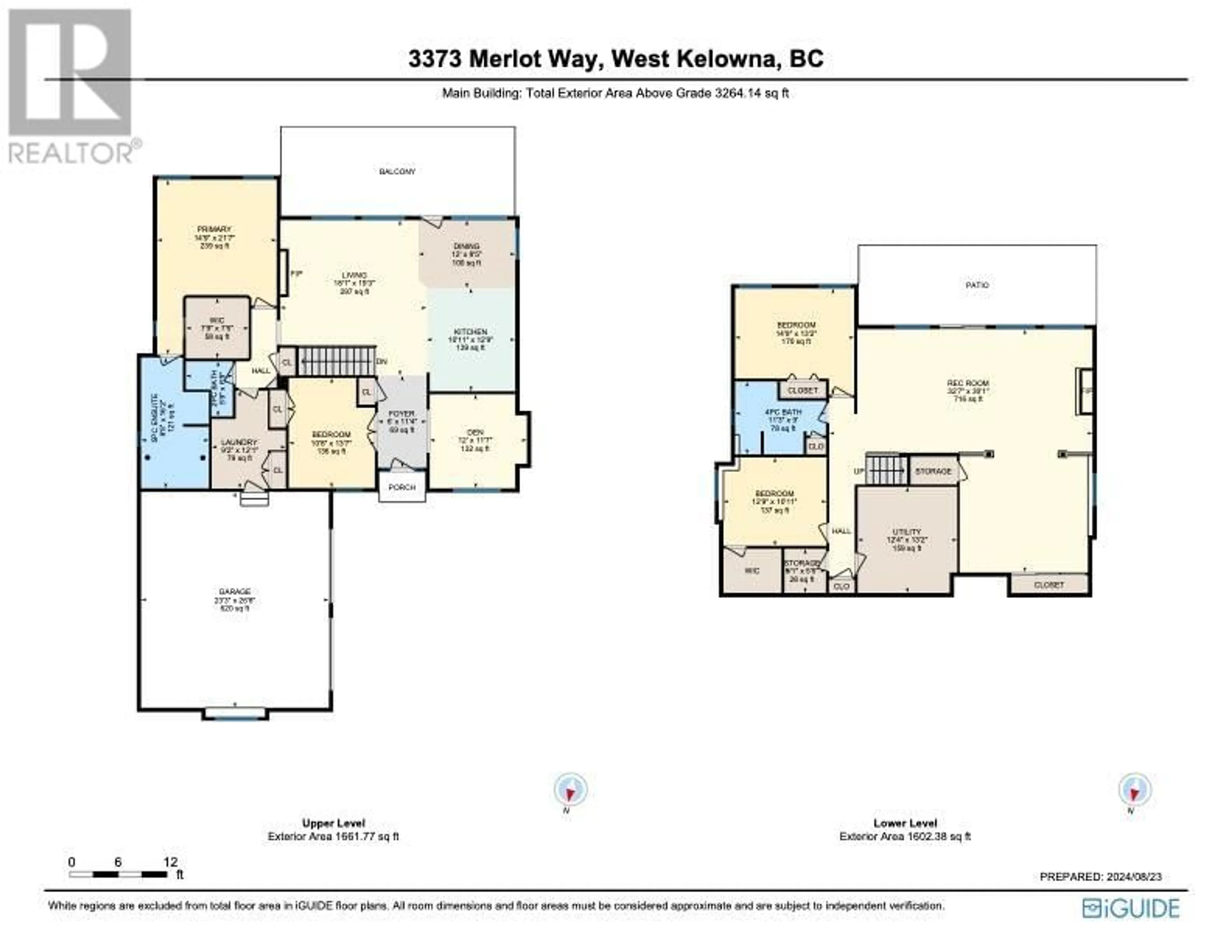 Floor plan for 3373 Merlot Way, West Kelowna British Columbia V4T2X4