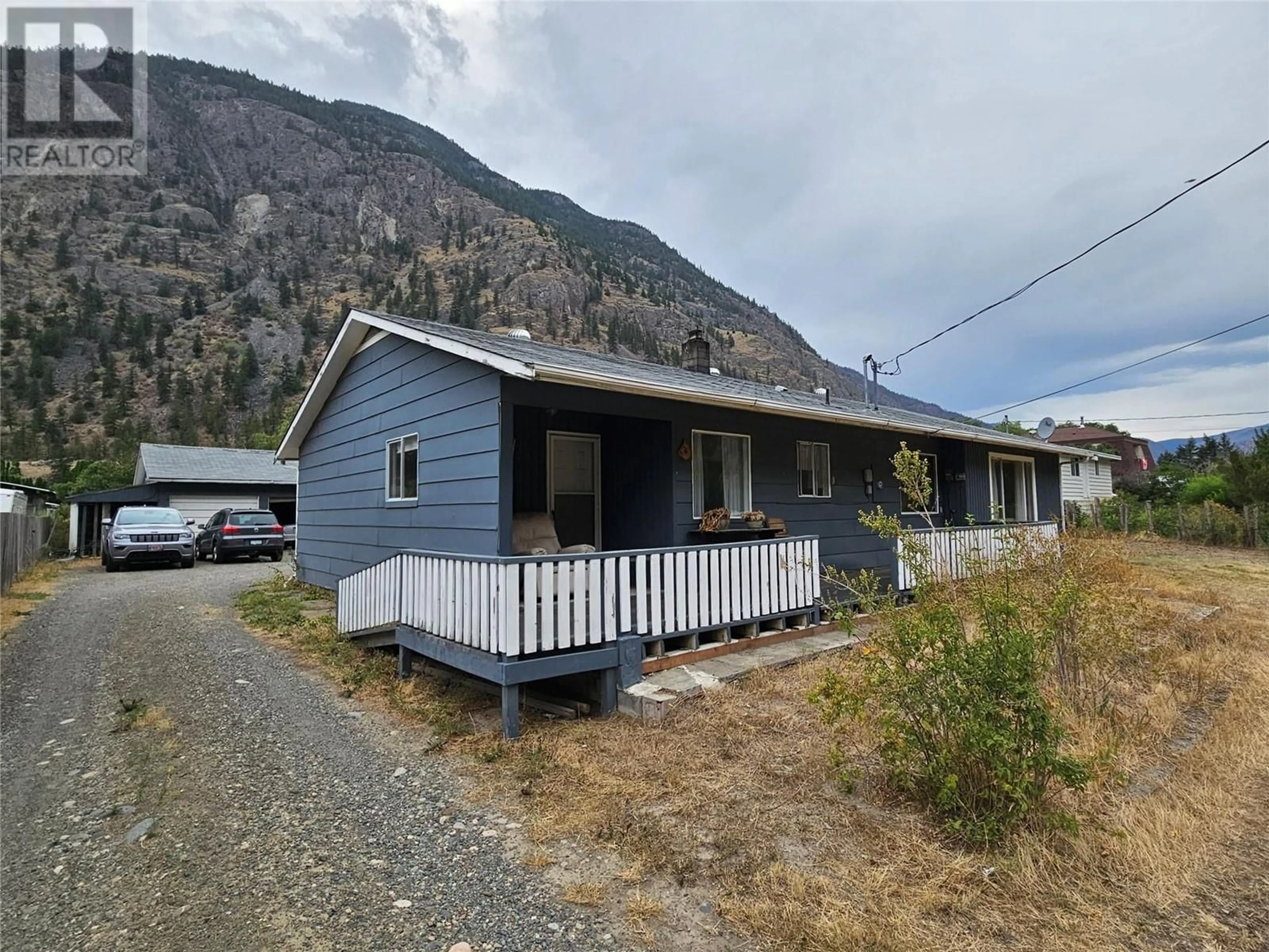 A pic from exterior of the house or condo, cottage for 3441 River Road, Keremeos British Columbia V0X1N1