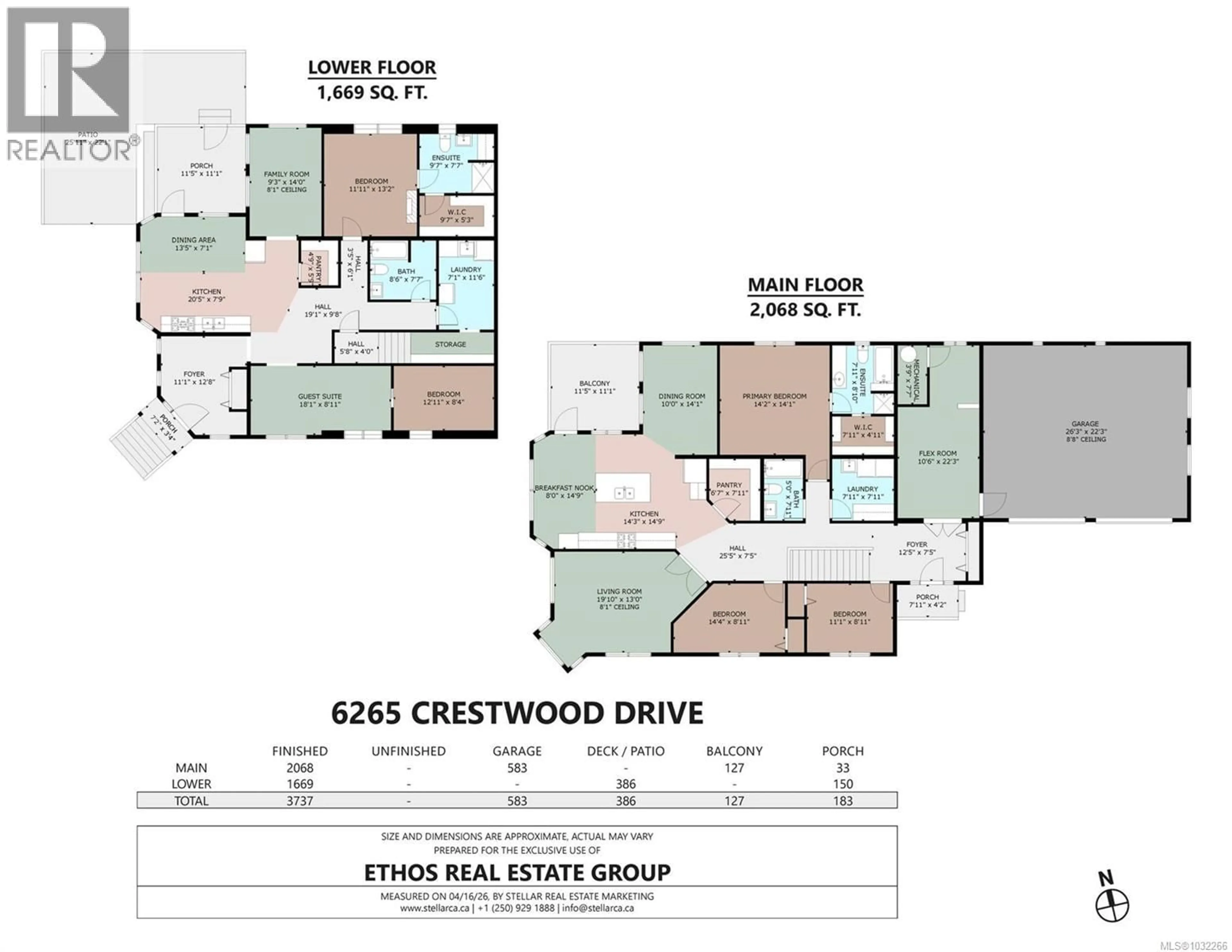 Floor plan for 6265 CRESTWOOD DRIVE, Duncan British Columbia V9L6Z1