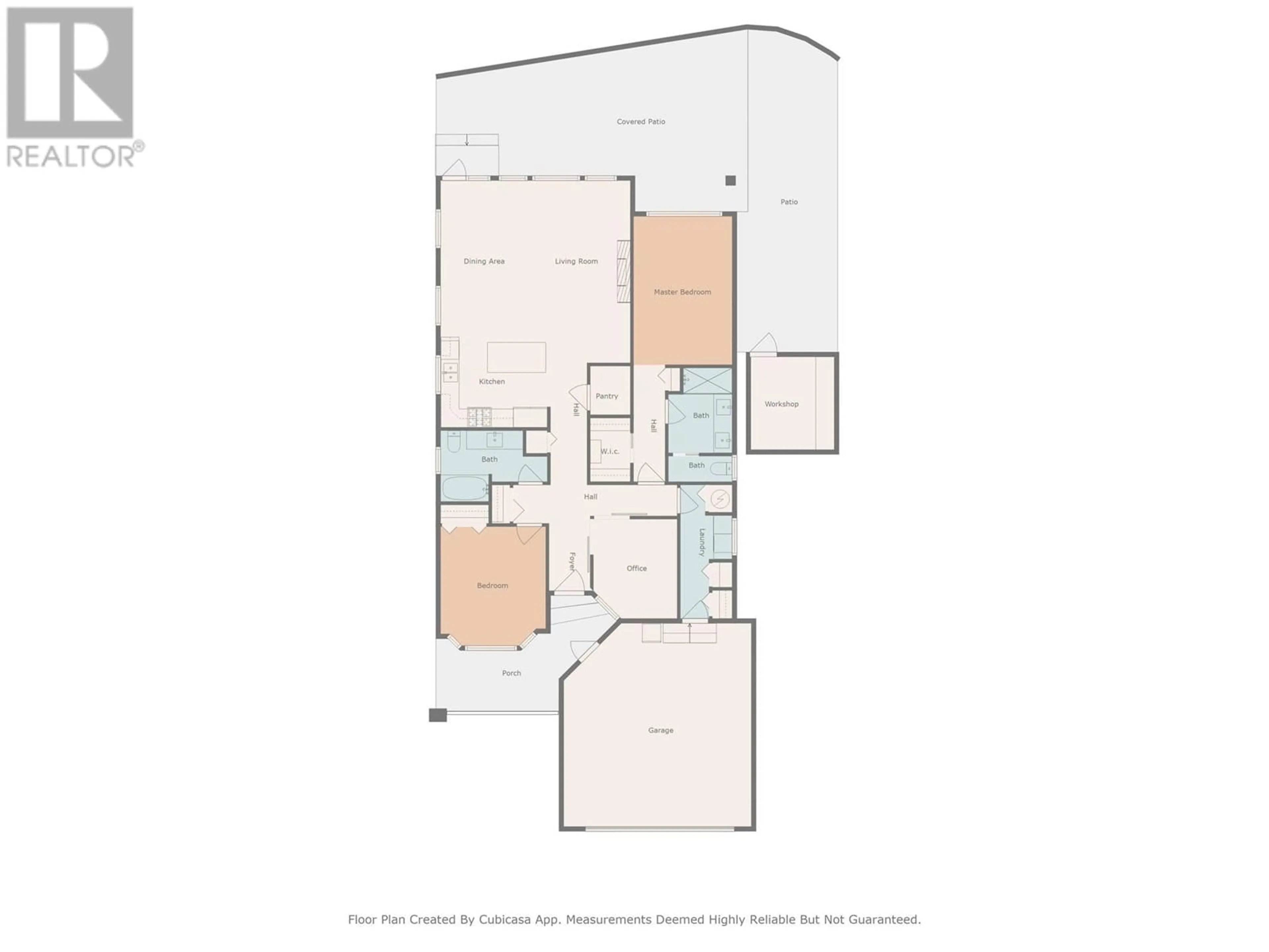 Floor plan for 2072 Sage Crescent, Westbank British Columbia V4T3A5