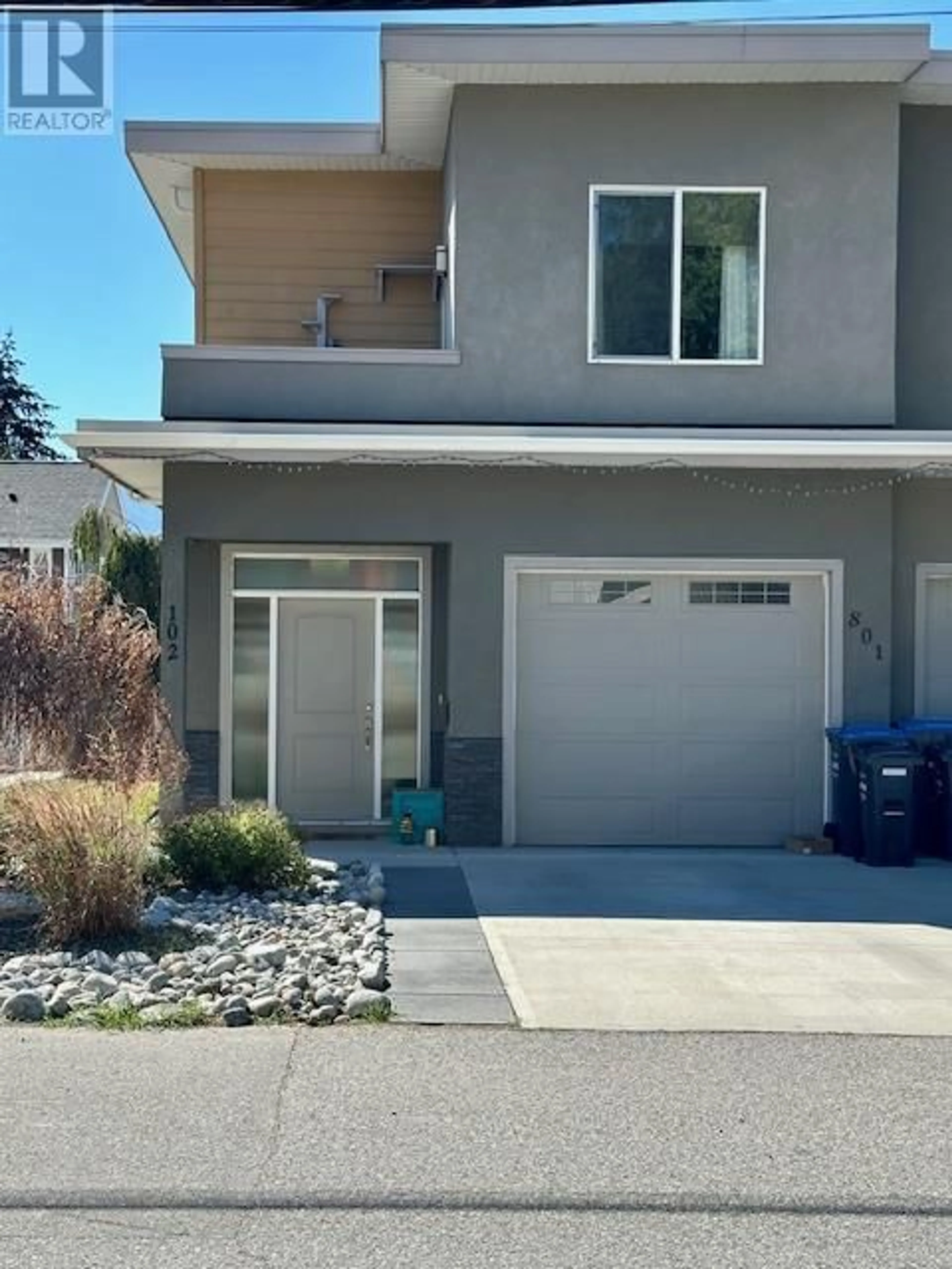 A pic from exterior of the house or condo, the street view for 801 ONTARIO Street Unit# 102, Penticton British Columbia V2A4S4