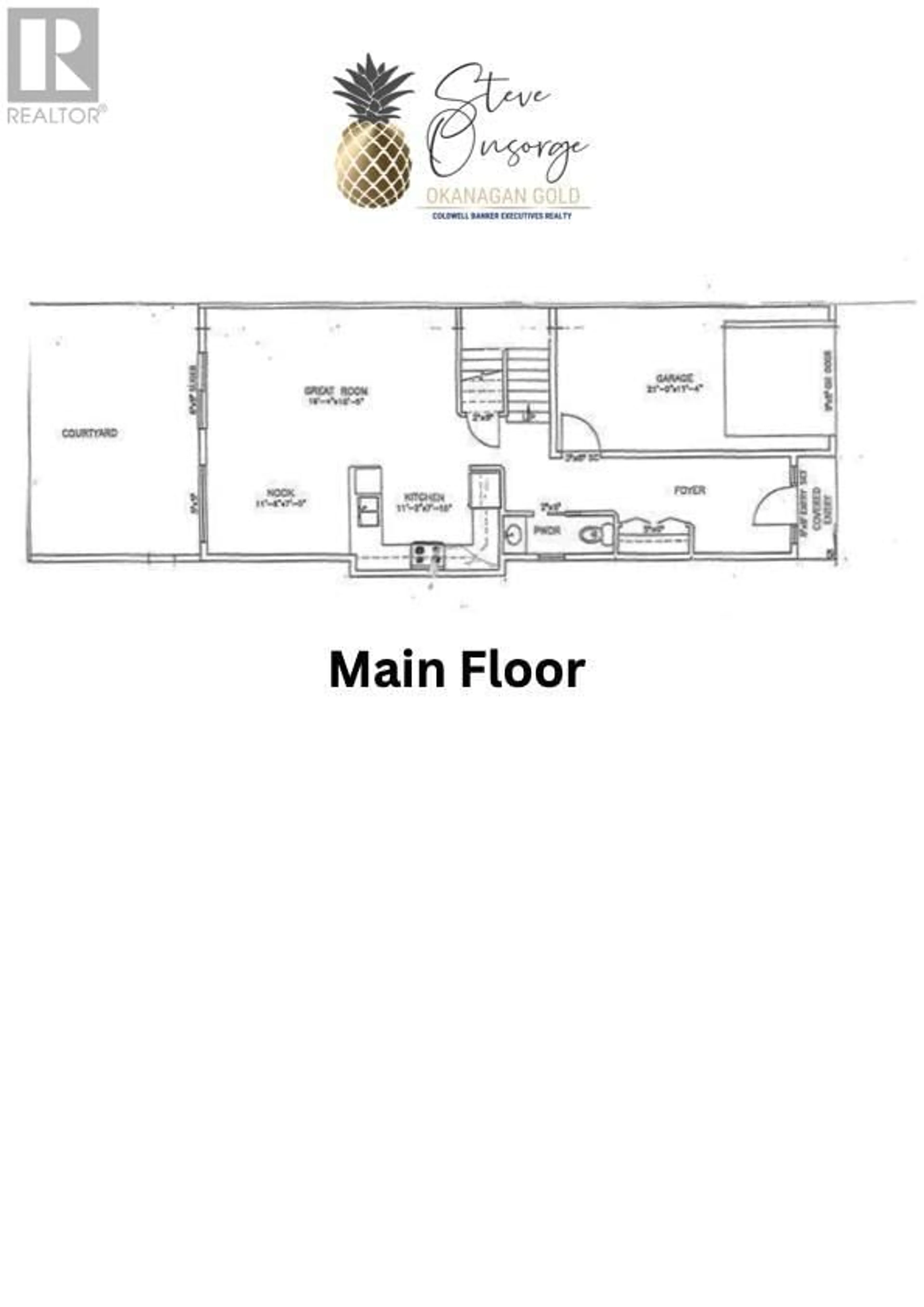 Floor plan for 801 ONTARIO Street Unit# 102, Penticton British Columbia V2A4S4