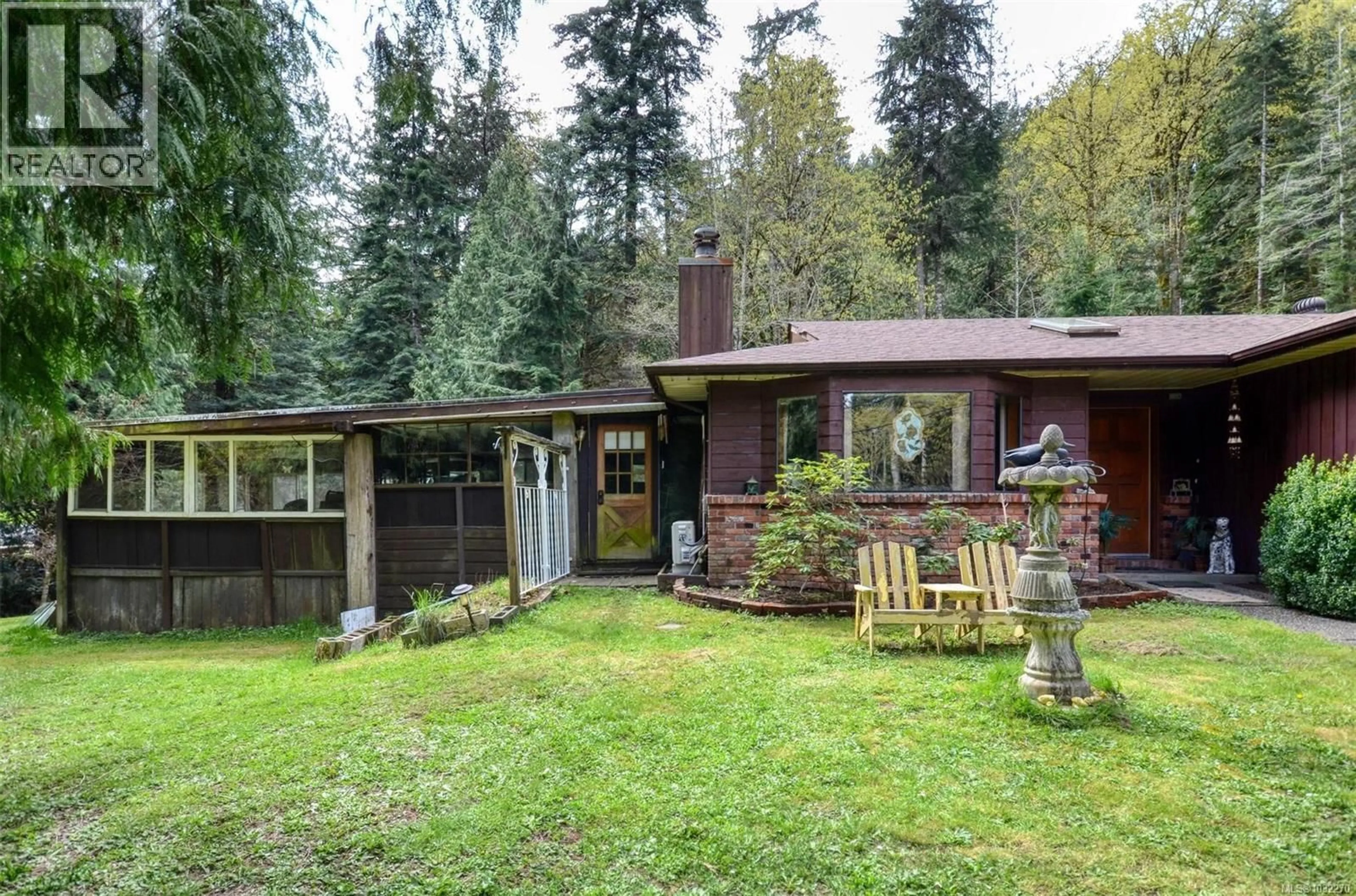 Home with vinyl exterior material, forest/trees view for 3780 SOOKE ROAD, Metchosin British Columbia V9C4B8