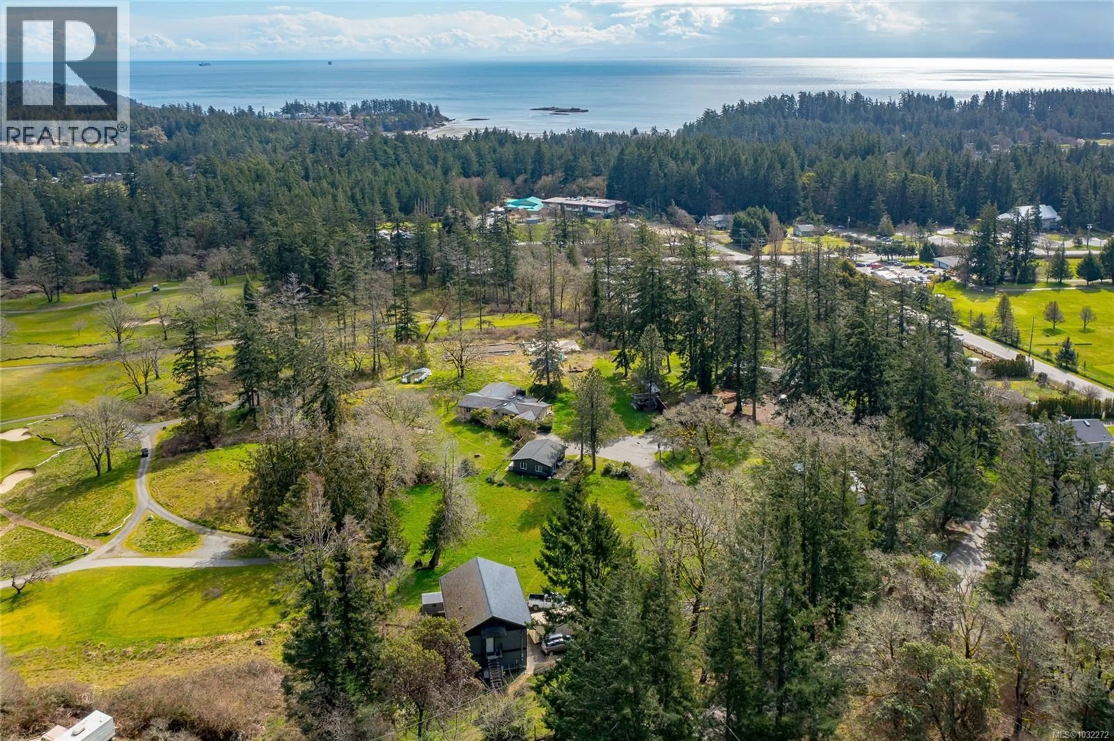 A pic from outside/outdoor area/front of a property/back of a property/a pic from drone, water/lake/river/ocean view for 4085 DUPREE DRIVE, Metchosin British Columbia V9C3Z6