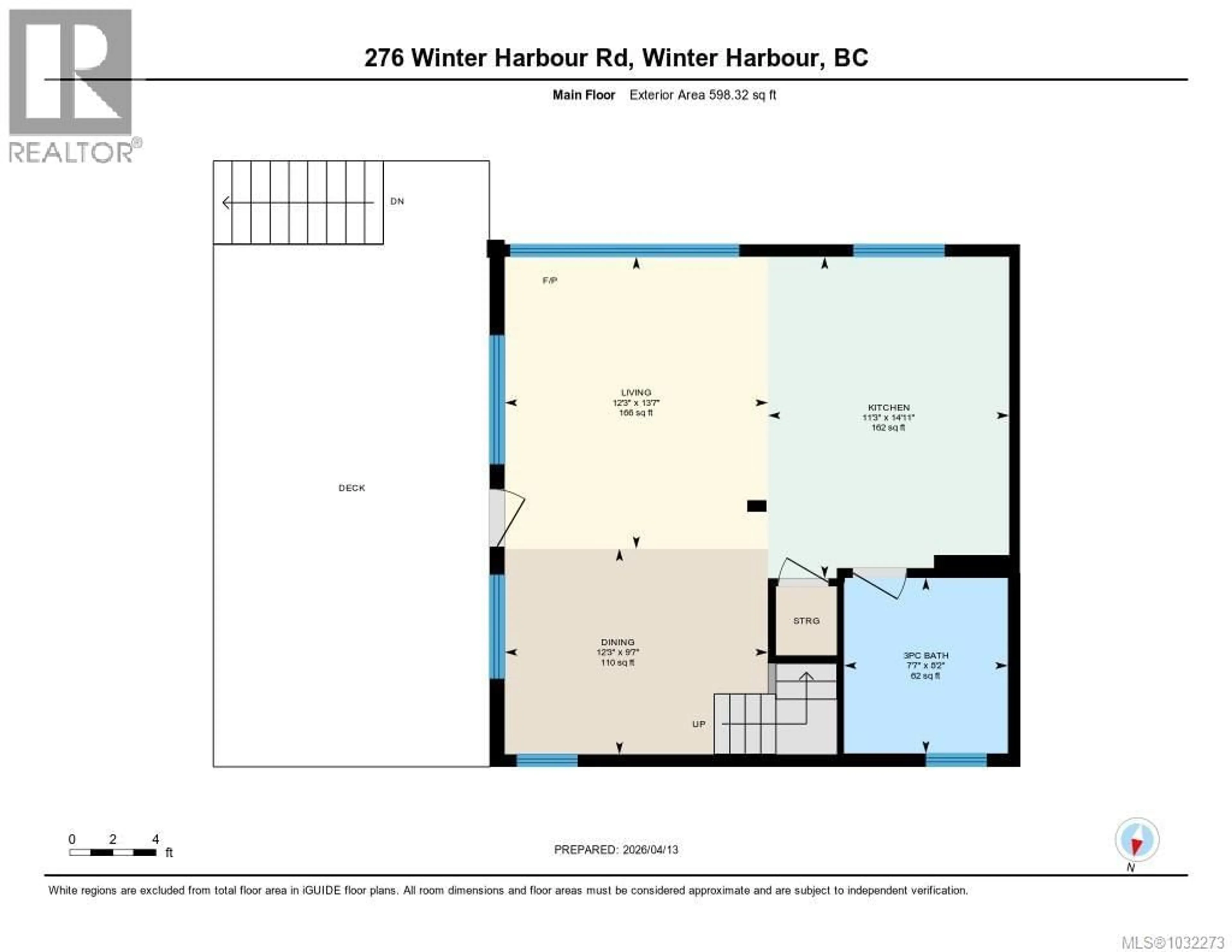 Floor plan for 276 WINTER HARBOUR ROAD, Winter Harbour British Columbia V0N3L0