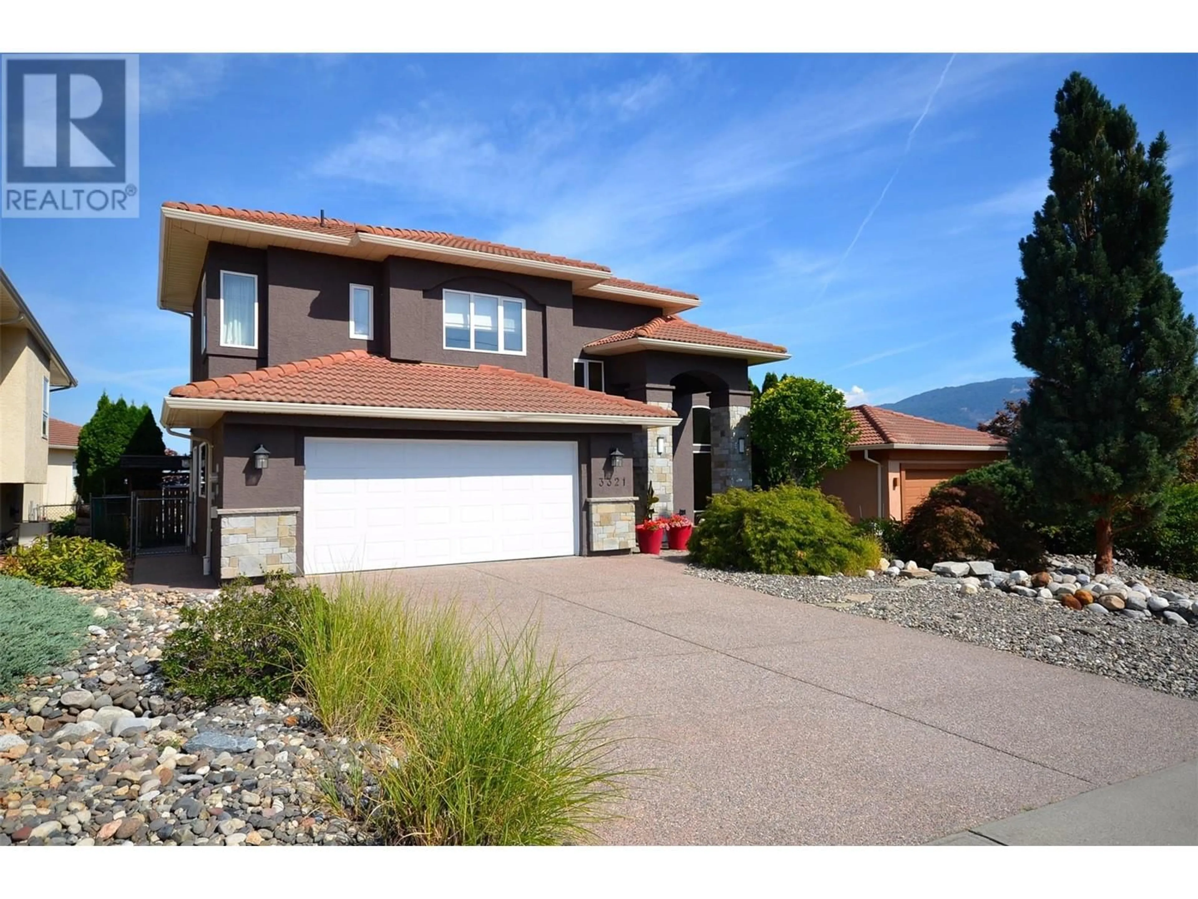 Frontside or backside of a home for 3321 Country Estate Court, Vernon British Columbia V1B2V2