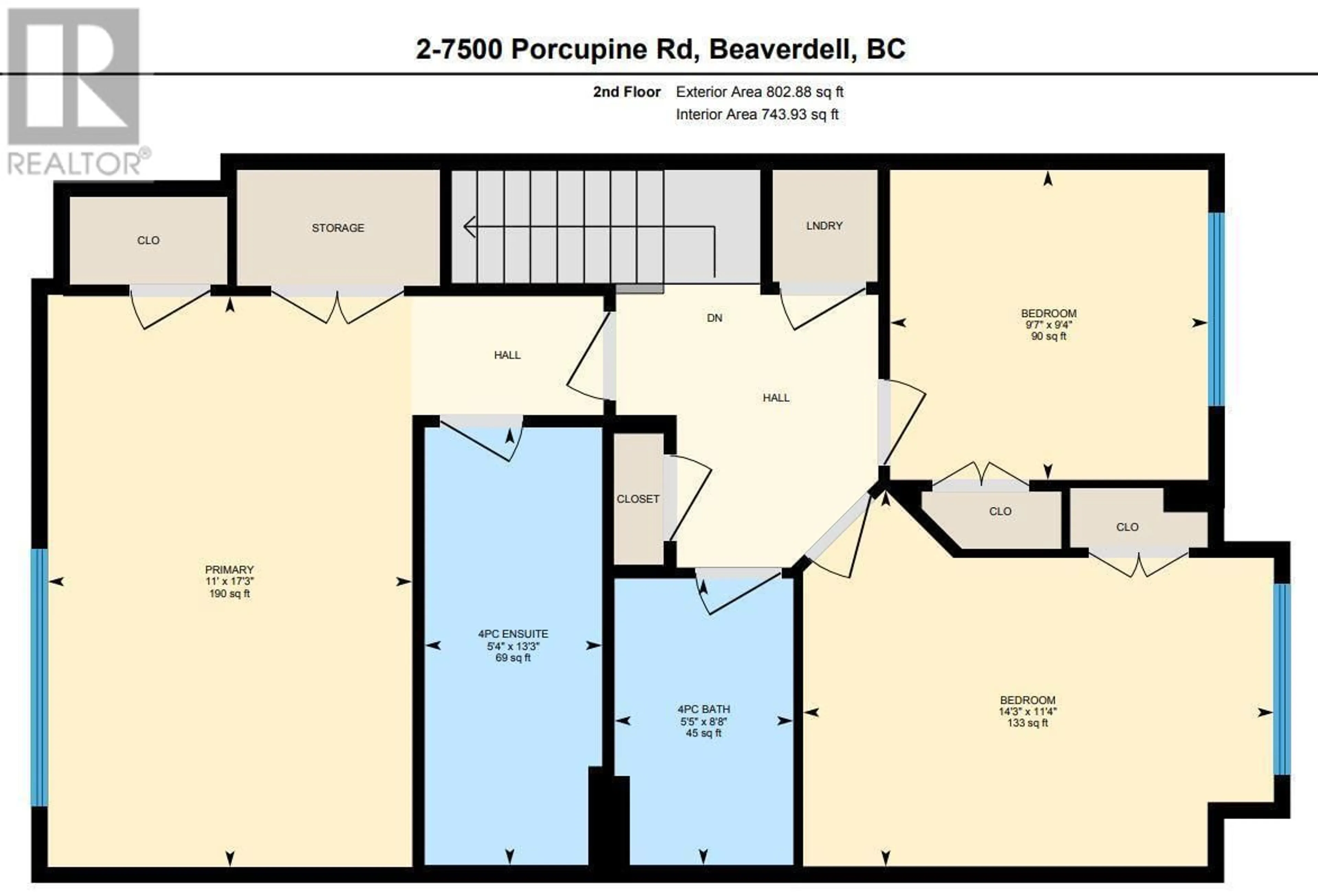 Floor plan for 7500 Porcupine Road Unit# 6, Big White British Columbia V1P1P3