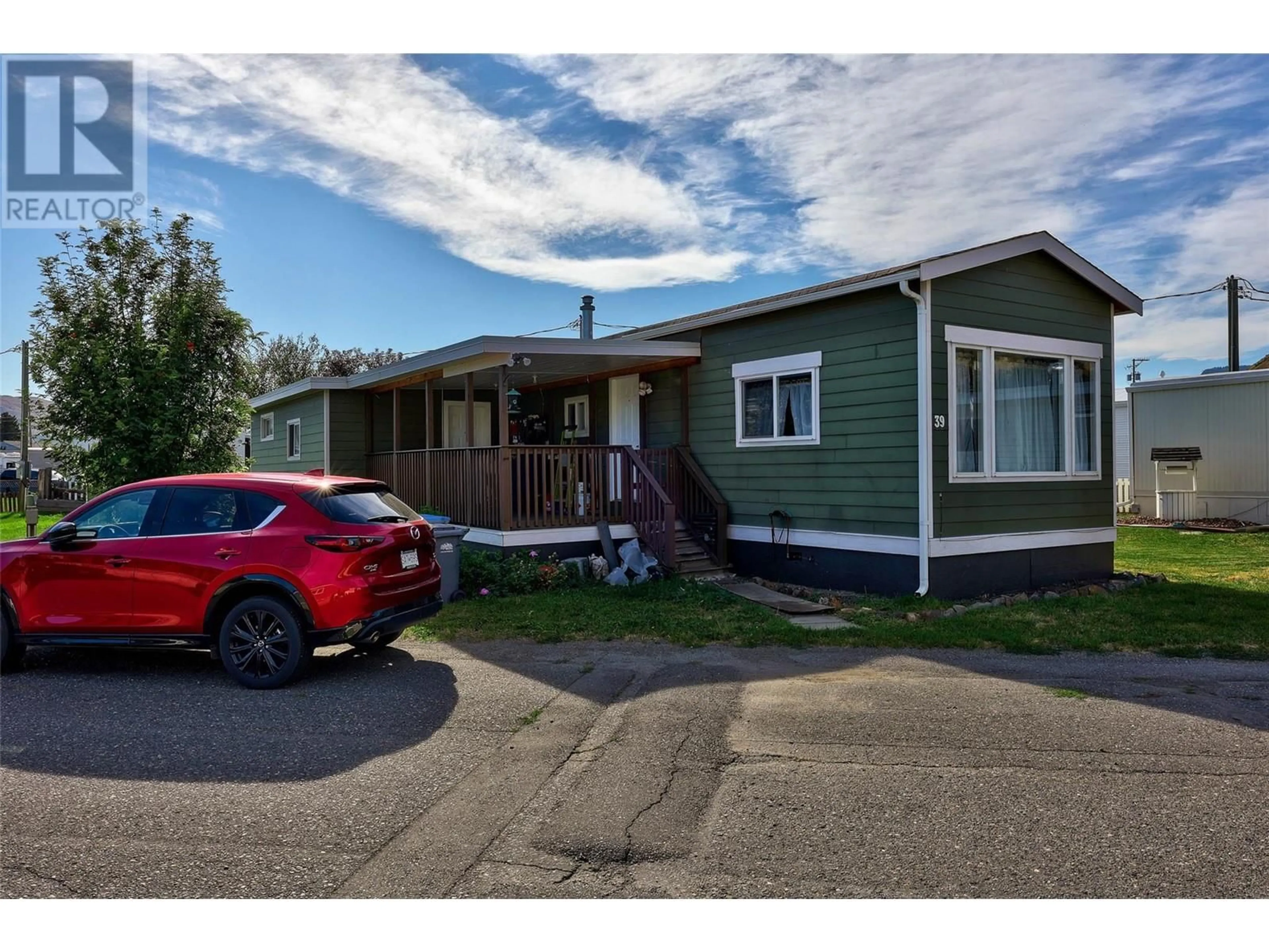 Home with vinyl exterior material, street for 1375 ORD ROAD Road Unit# 39, Kamloops British Columbia V2B7V3