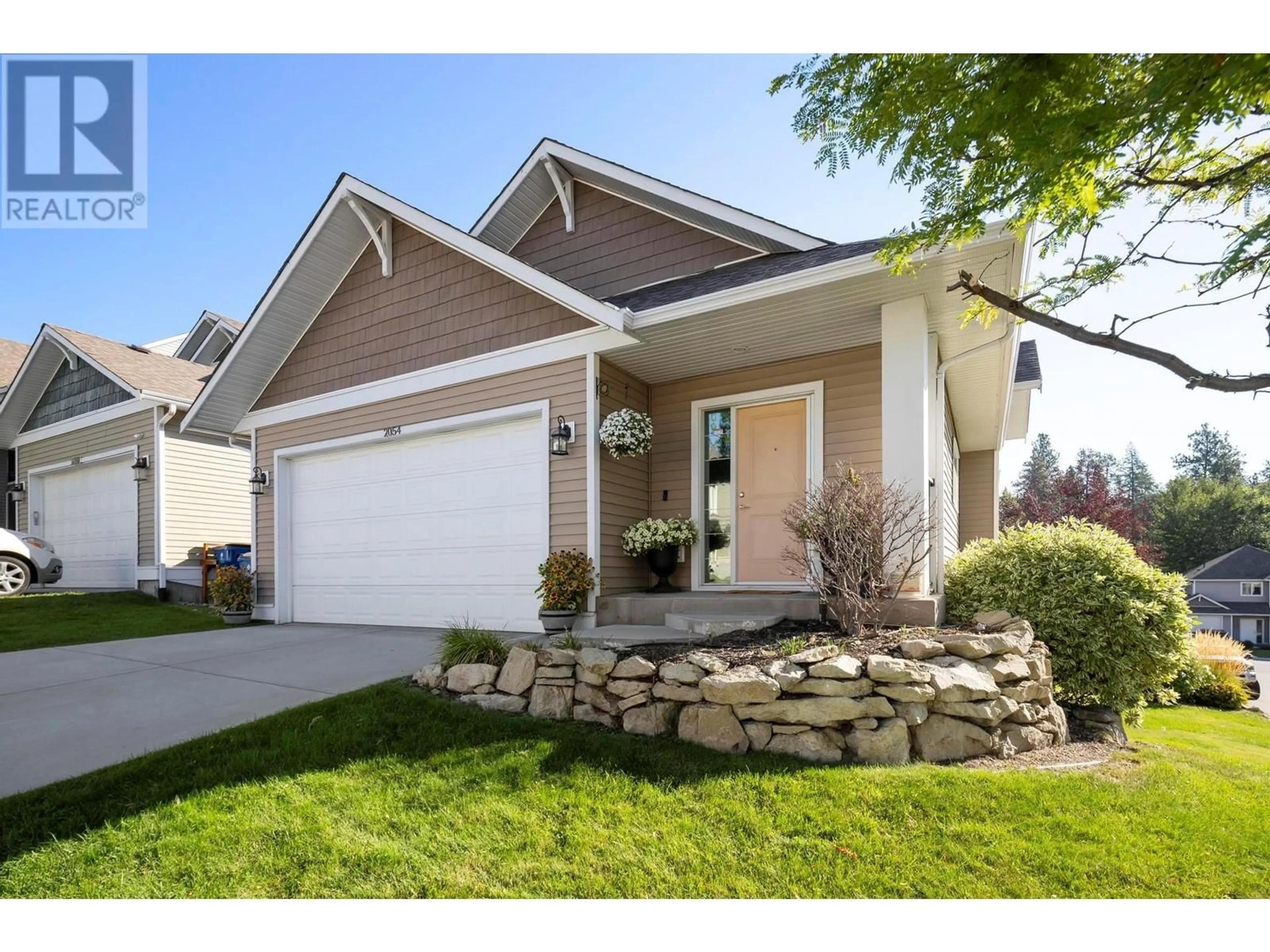 Frontside or backside of a home, cottage for 2054 Elkridge Drive, West Kelowna British Columbia V4T3K1