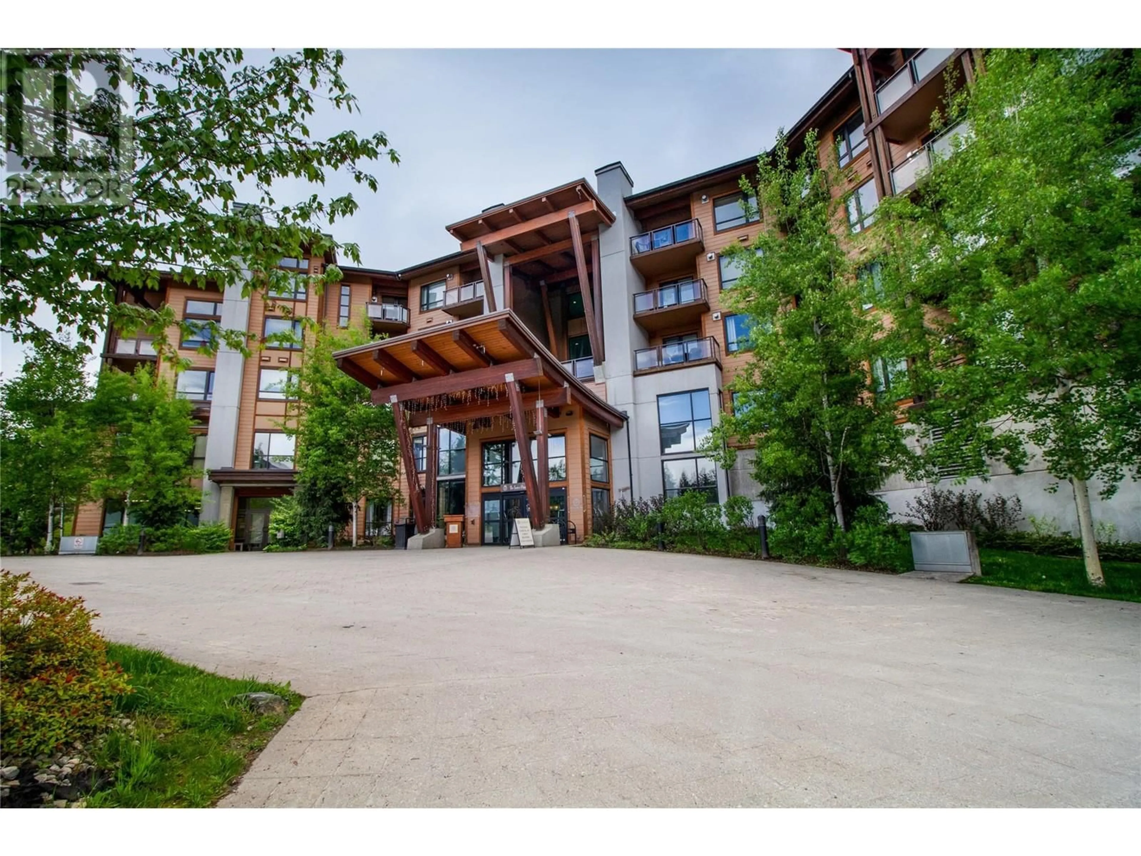 A pic from exterior of the house or condo, the front or back of building for 2950 Camozzi Road Unit# 2429, Revelstoke British Columbia V0E2S1