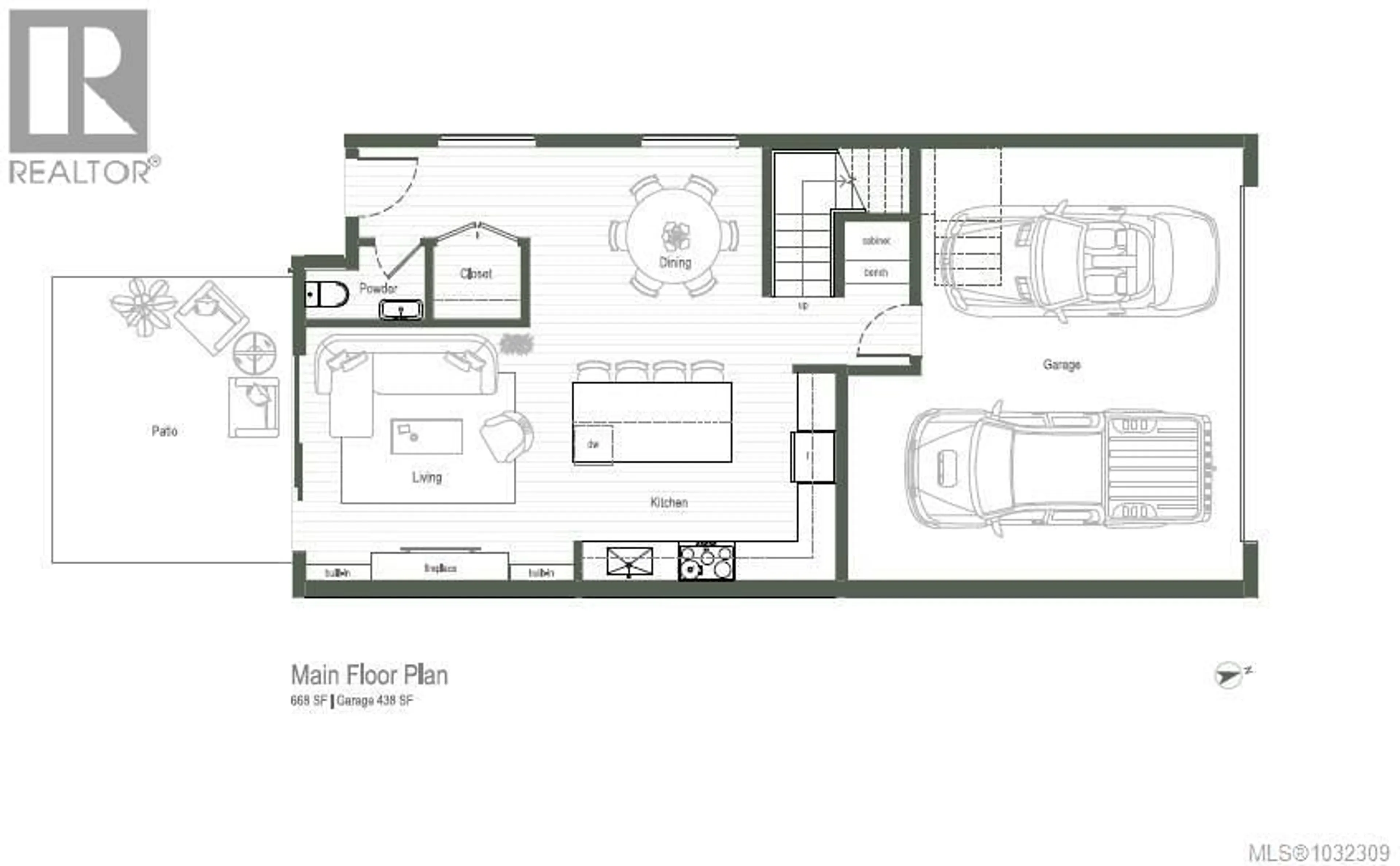 Floor plan for 2 - 1118 MUNRO STREET, Esquimalt British Columbia V9A5P1