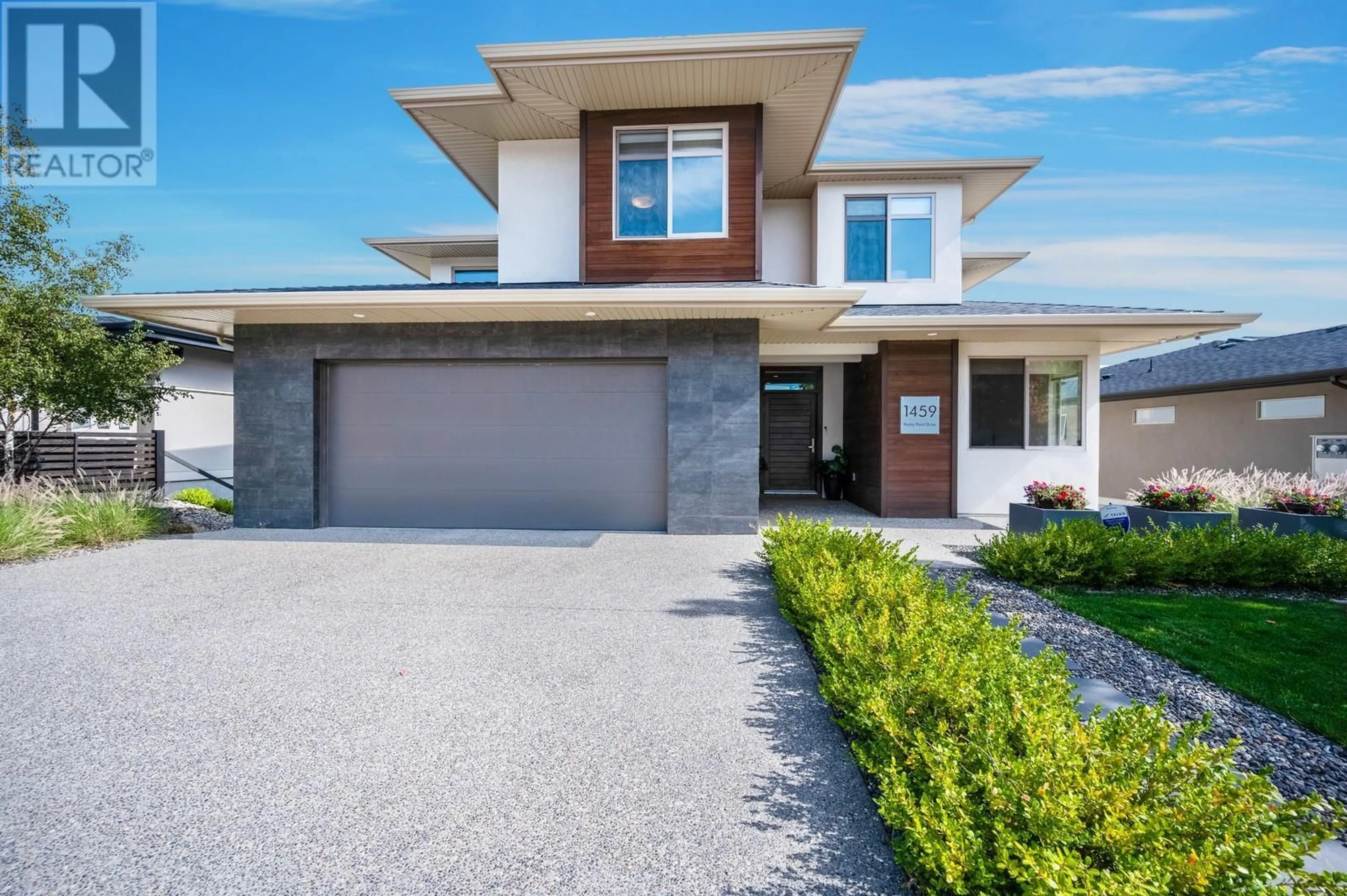 Home with brick exterior material for 1459 Rocky Point Drive, Kelowna British Columbia V1V3E3