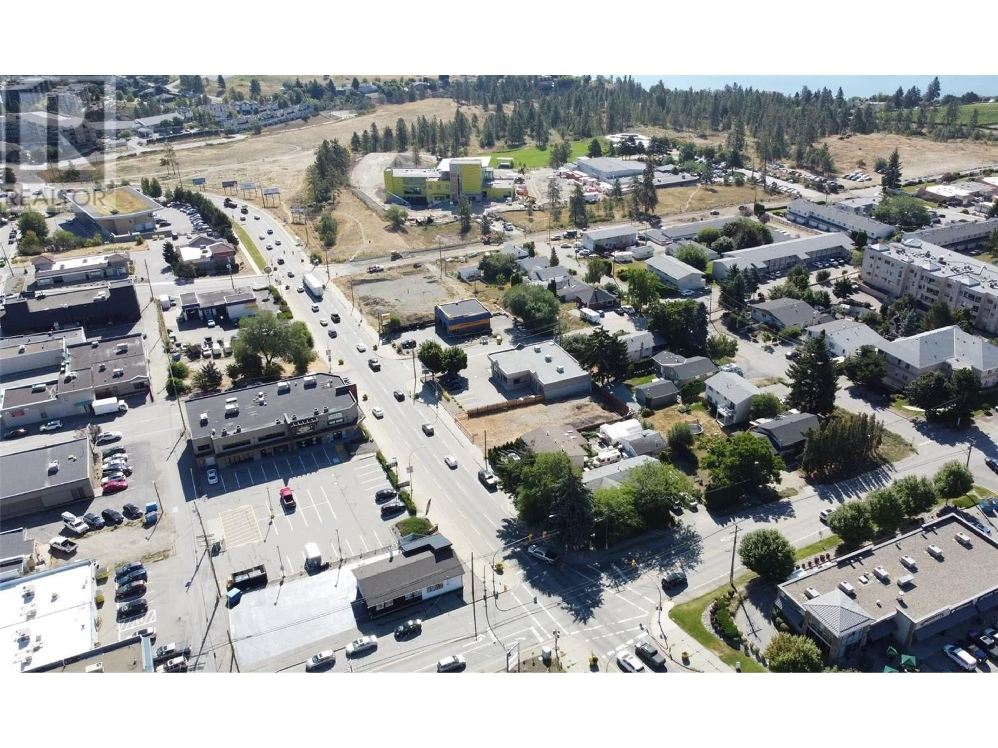 A pic from outside/outdoor area/front of a property/back of a property/a pic from drone, street for 2441 DOBBIN ROAD, West Kelowna British Columbia V4T1N6