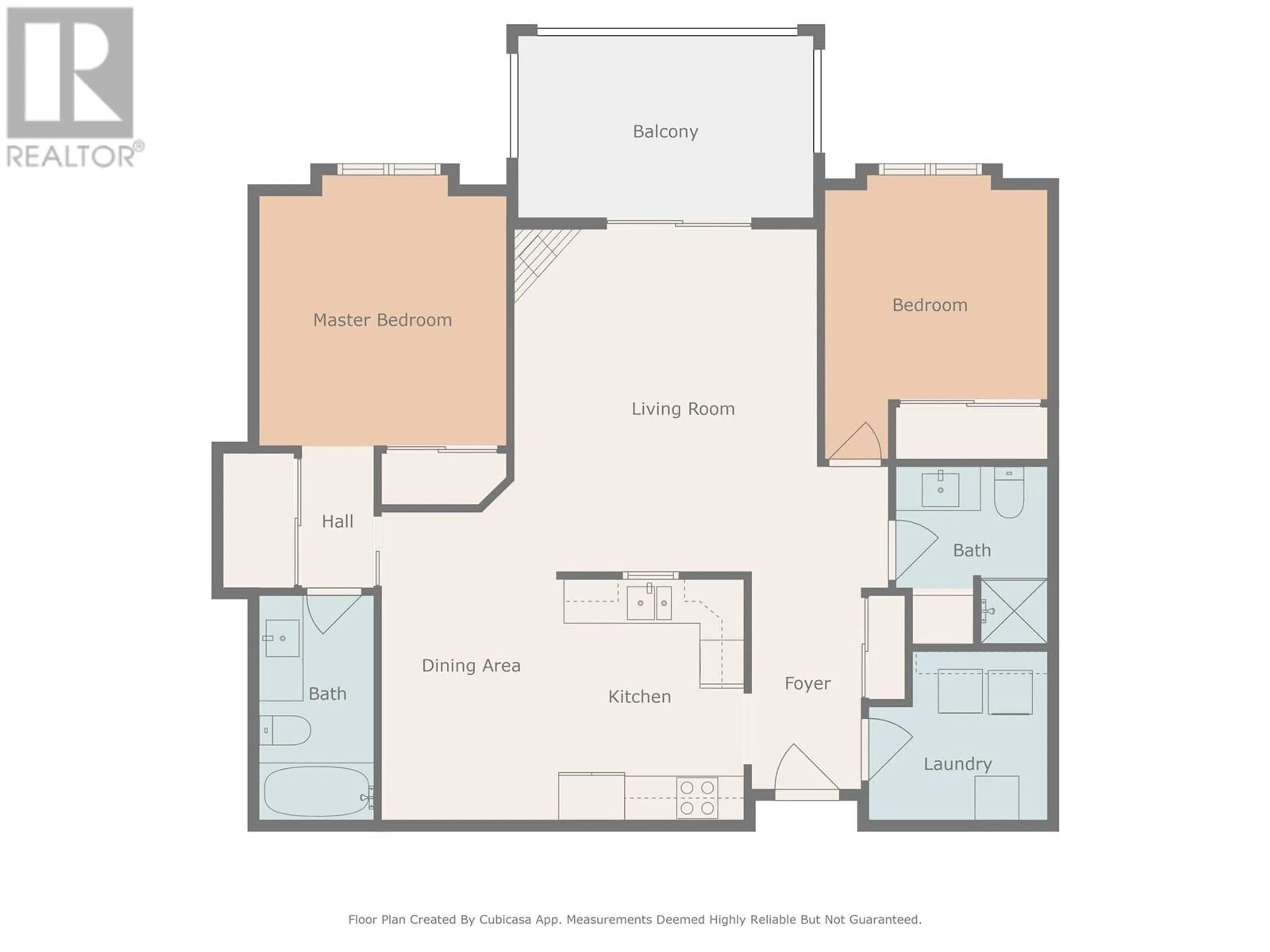 Floor plan for 1962 Enterprise Way Unit# 411, Kelowna British Columbia V1Y9S6