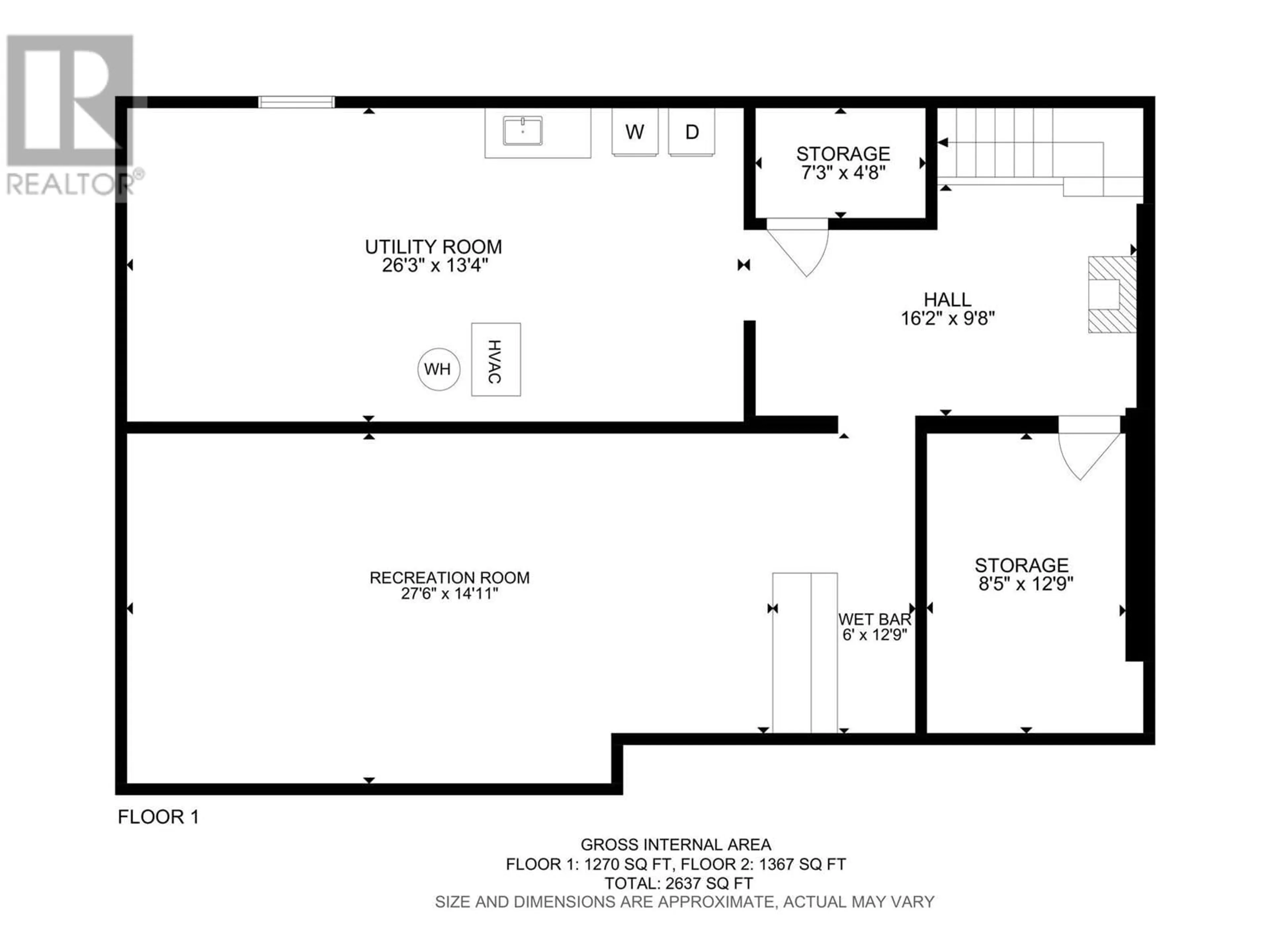 Floor plan for 1770 High Road, Kelowna British Columbia V1Y7C1