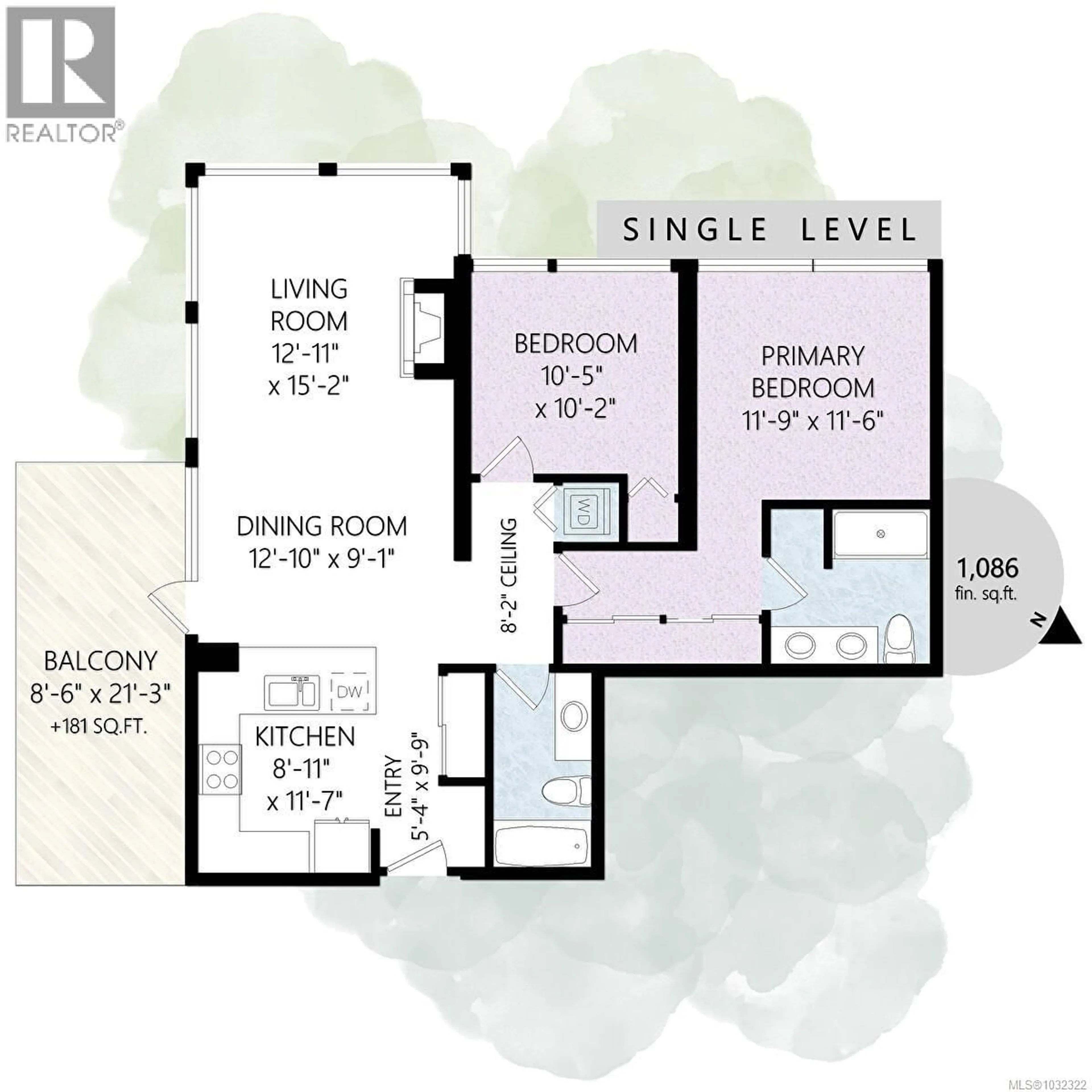 Floor plan for 1402 - 38 FRONT STREET, Nanaimo British Columbia V9R0B8