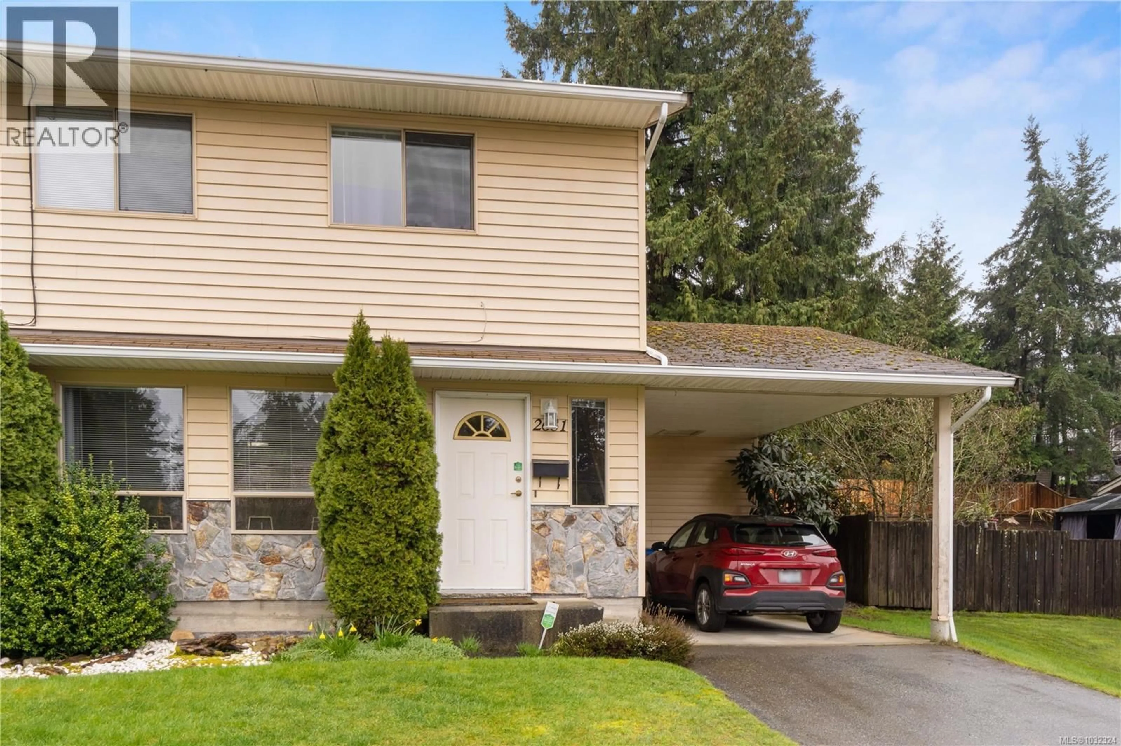 Home with vinyl exterior material, street for 2631 LABIEUX ROAD, Nanaimo British Columbia V9T3N3