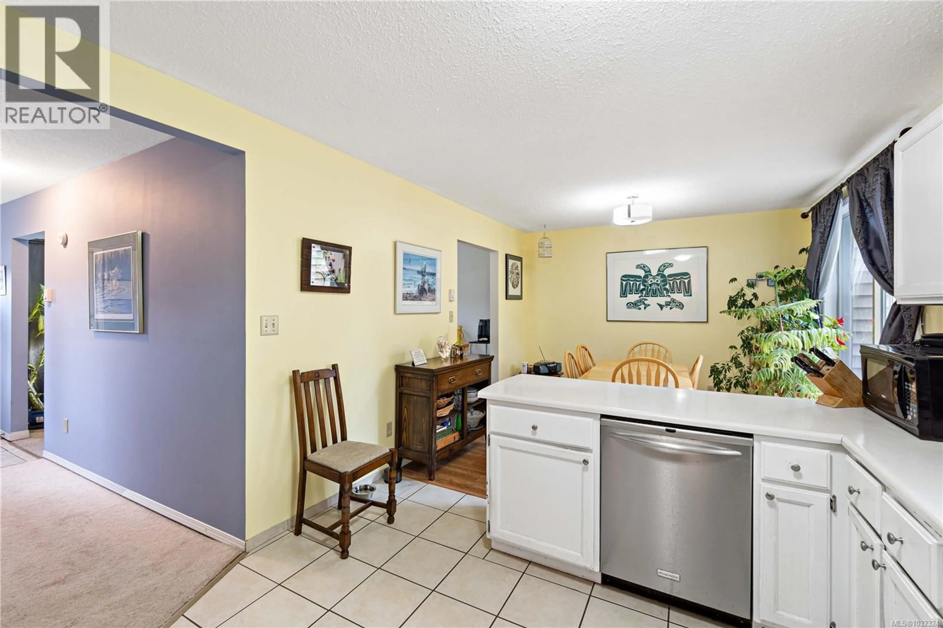Standard kitchen, ceramic/tile floor for 2631 LABIEUX ROAD, Nanaimo British Columbia V9T3N3