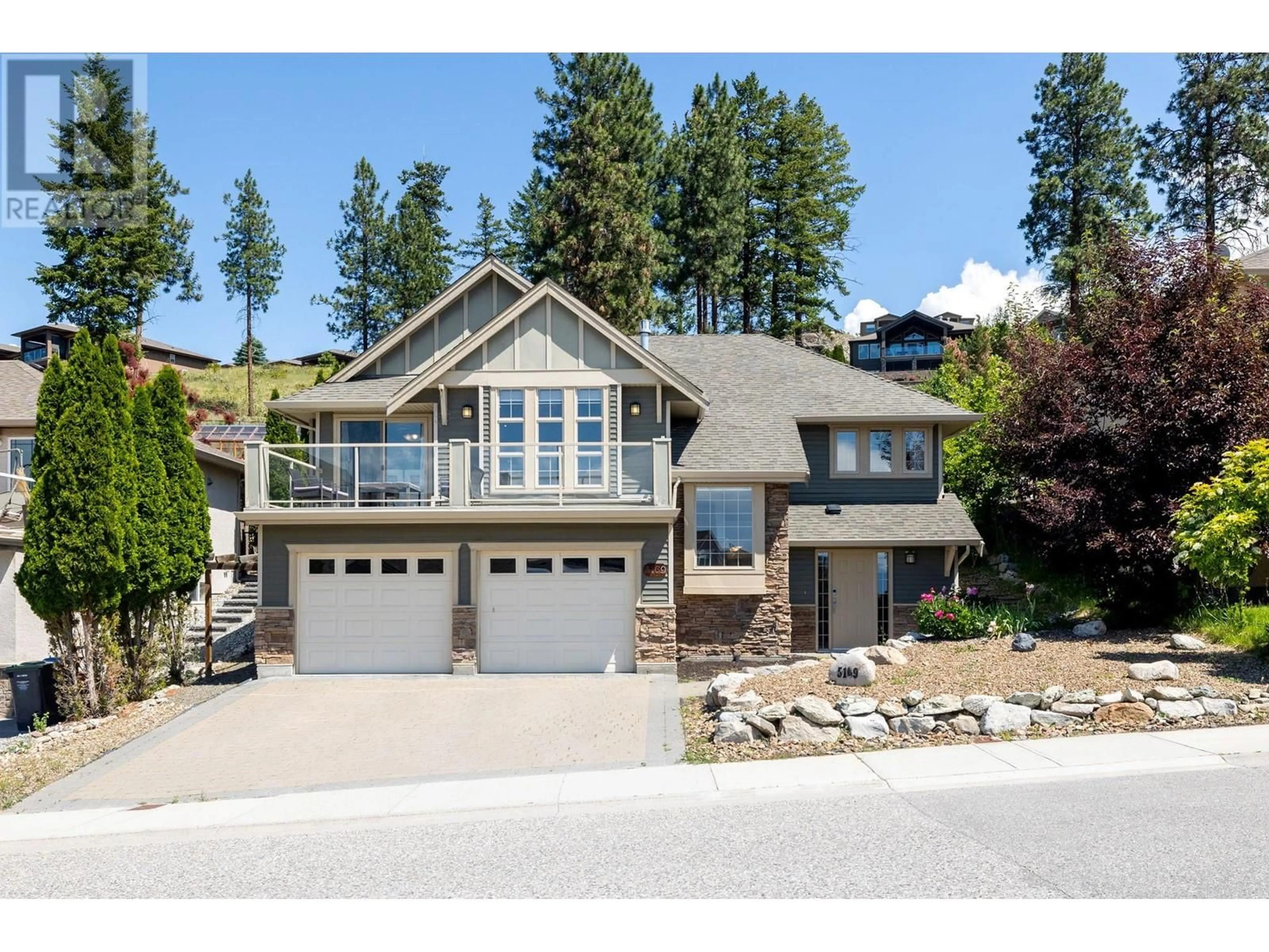 Frontside or backside of a home, cottage for 5169 South Ridge Drive, Kelowna British Columbia V1W4Z4