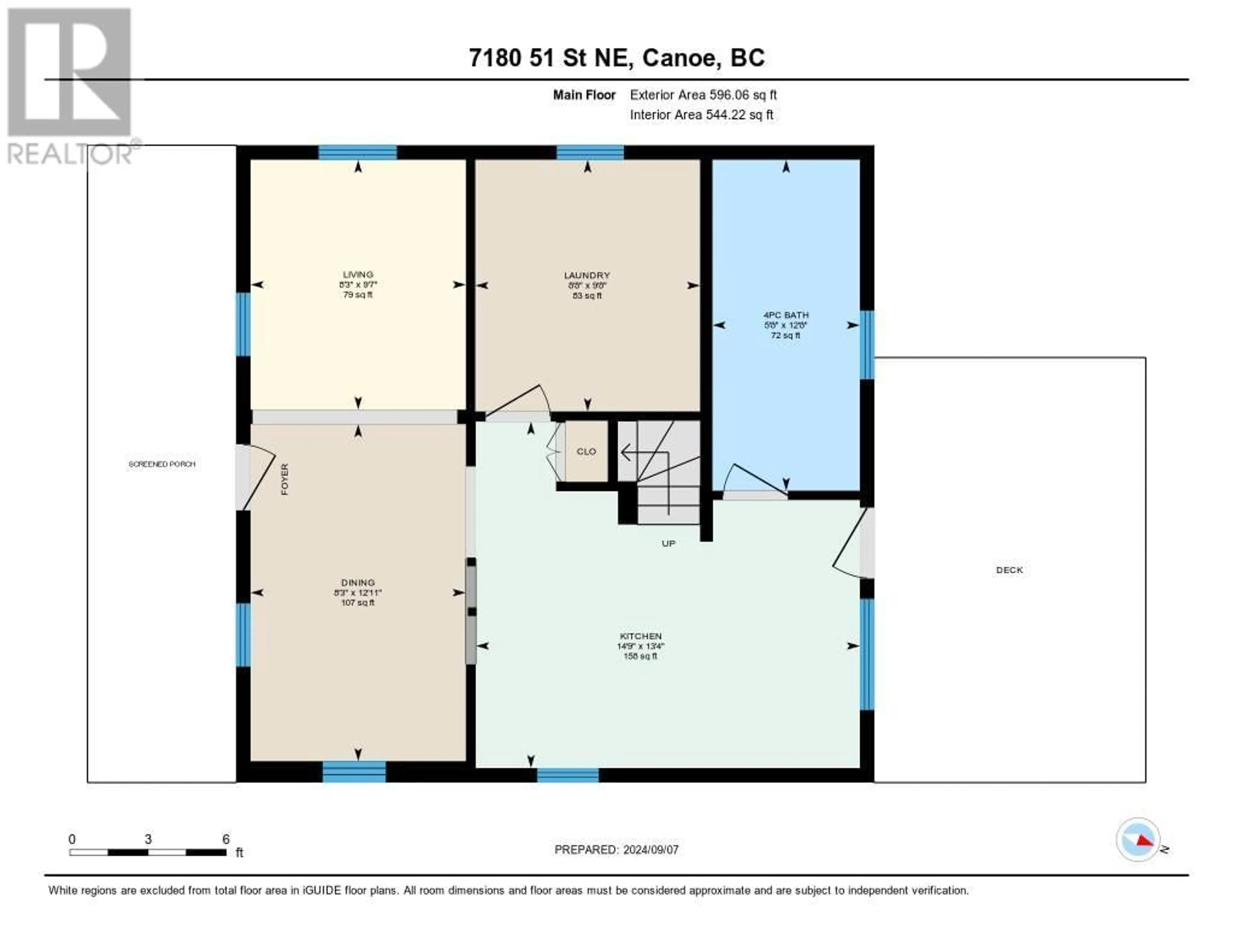 Floor plan for 7180 51 Street NE, Salmon Arm British Columbia V0E1K0